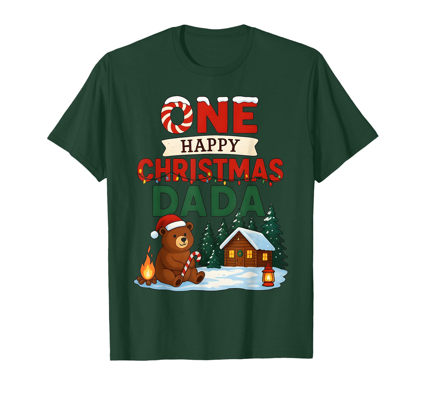 Family Christmas 2025 Matching Squad Santa Hat Xmas Family T-Shirt