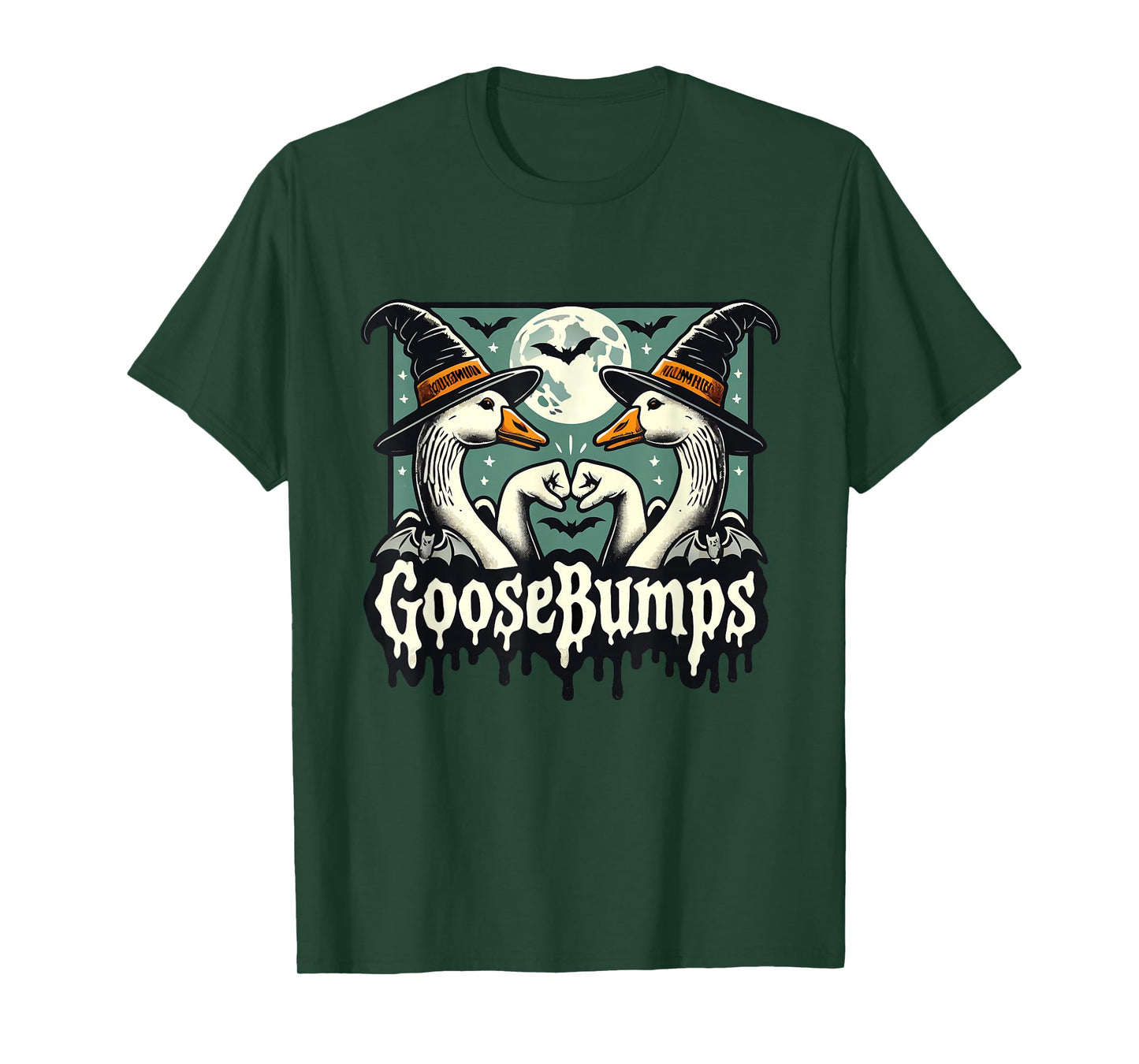 Goose Bumps Goosebumps Funny Geese Fist Bump Halloween T-Shirt