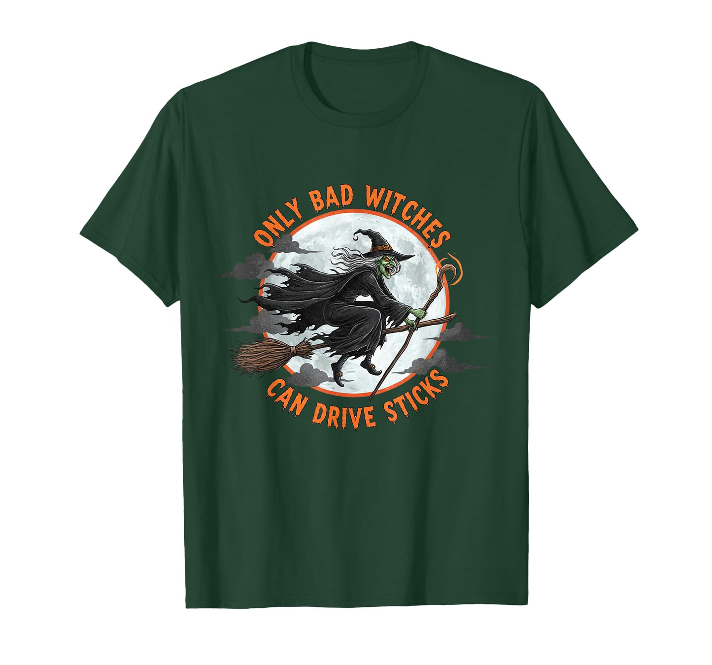 Halloween Halloween Halloween Only Bad Witches T-Shirt