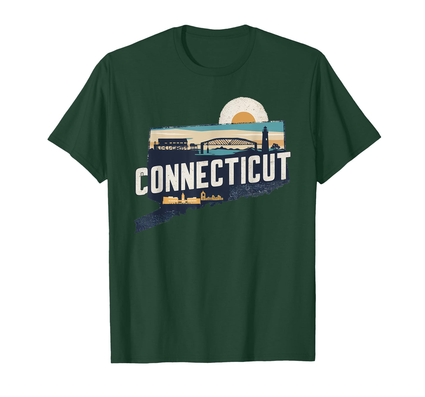 Connecticut State of Connecticut Retro Connecticut T-Shirt