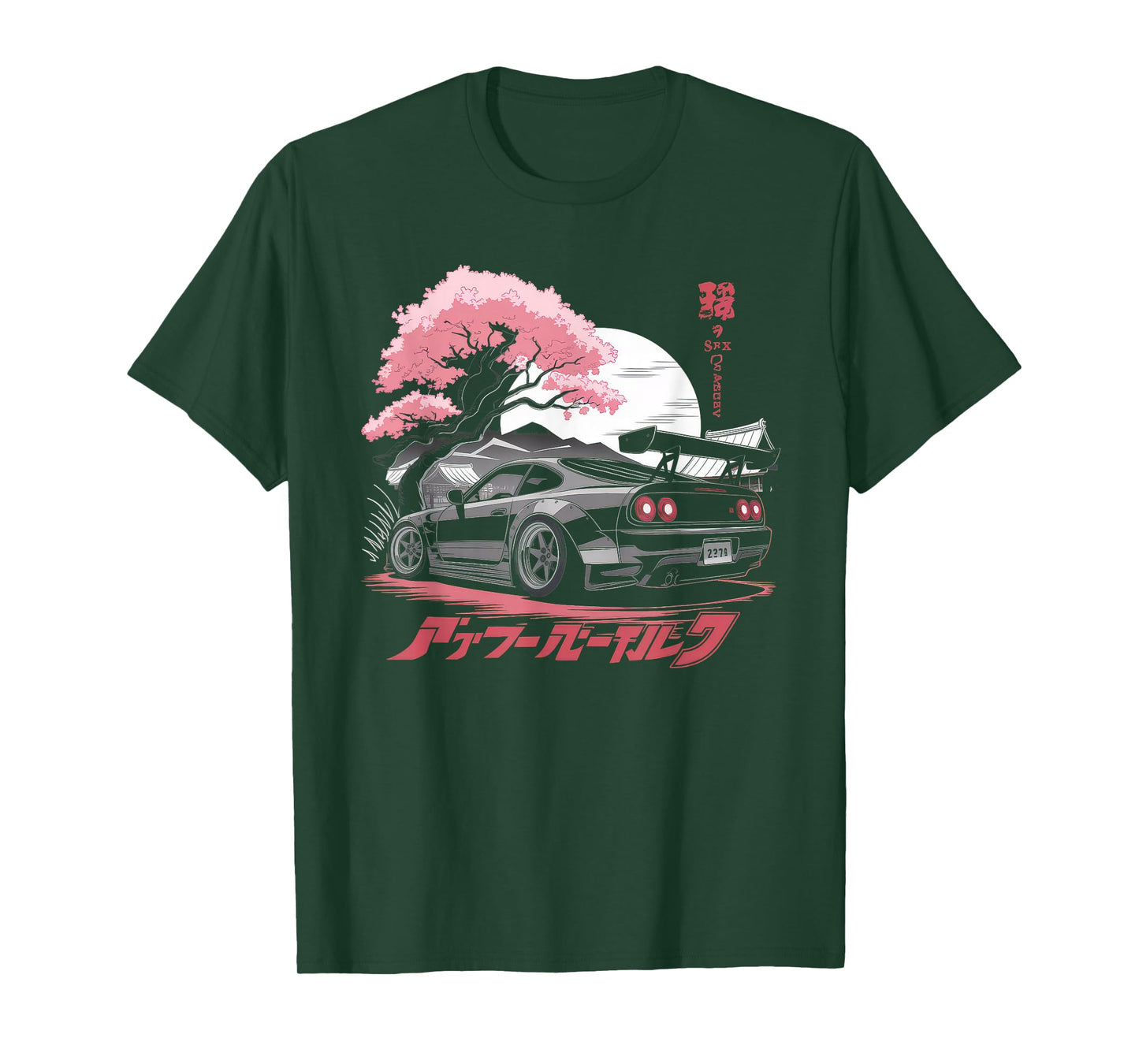 Japanese Car Tshirt Men JDM Japan Street Racing Streetwear T-Shirt