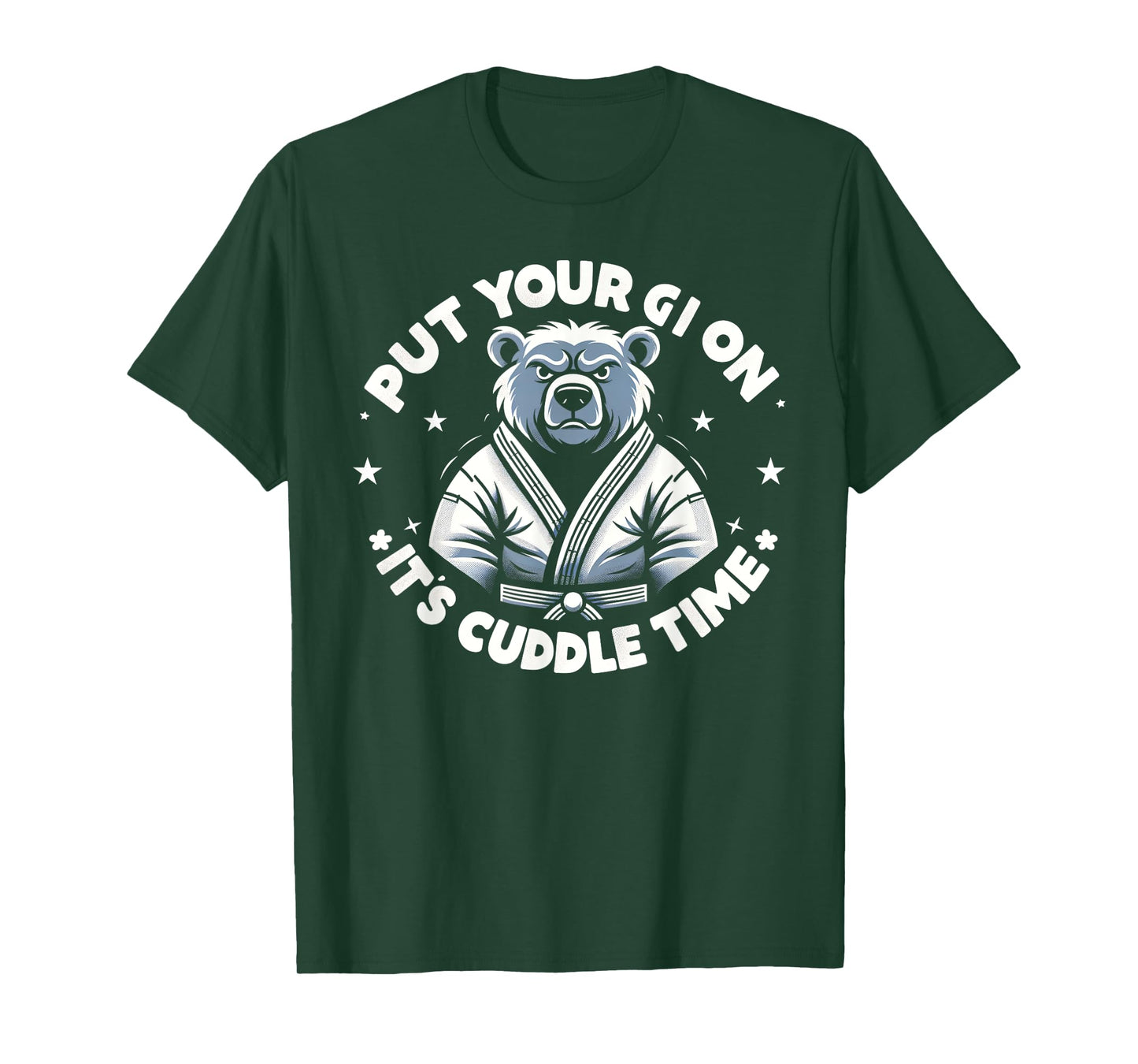 Put Your Gi On Its Cuddle Time Shirt, Funny Jiu Jitsu T-Shirt