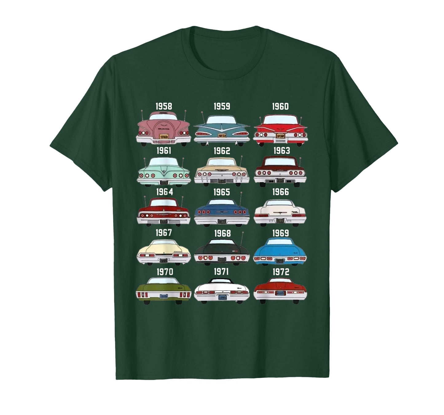 1958 59 60 61 62 63 64 65 66 67 68 69 70 71 72 impala ss T-Shirt