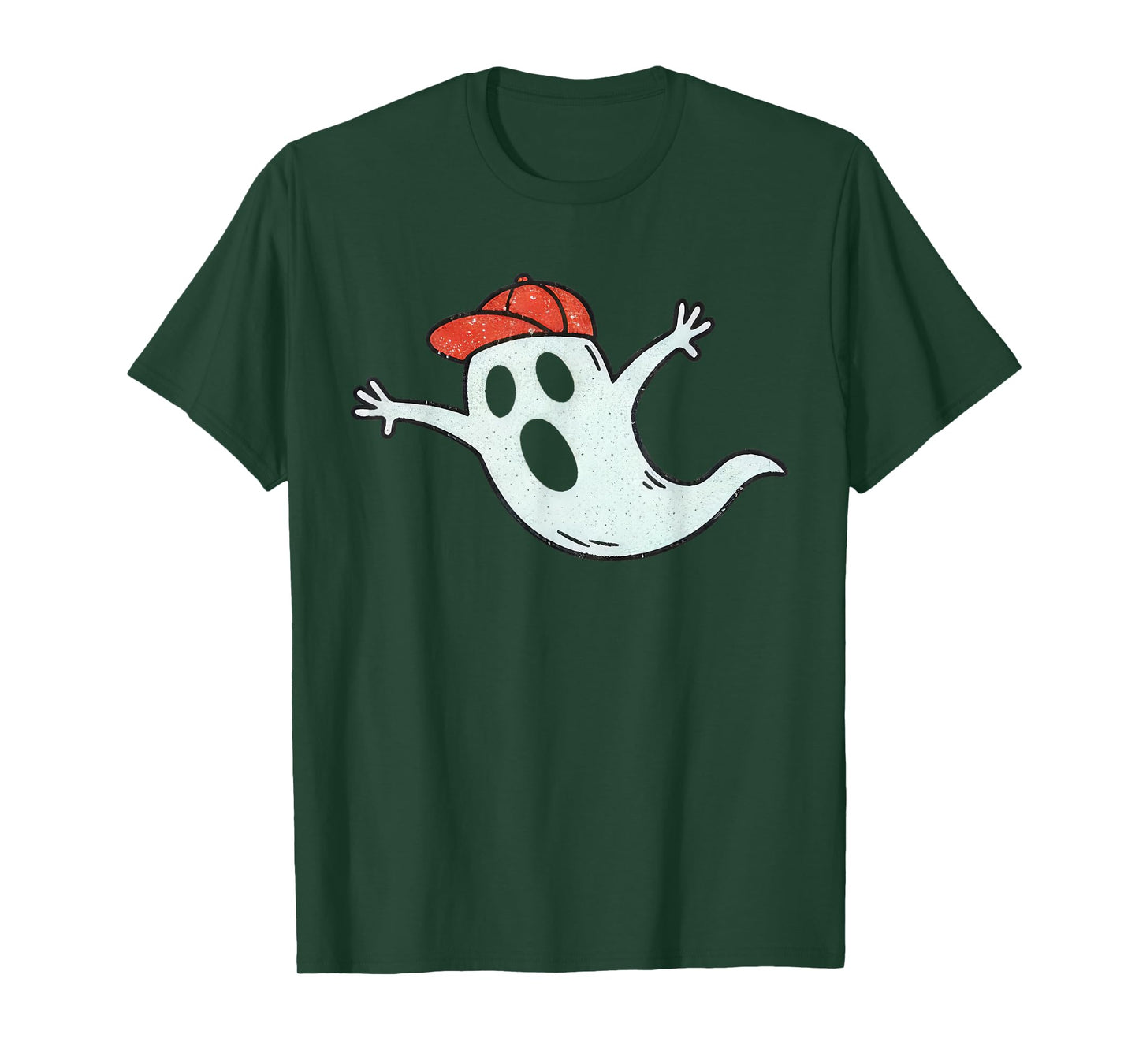 A Cloaked Ghost Floats Around Looking Terrified T-Shirt