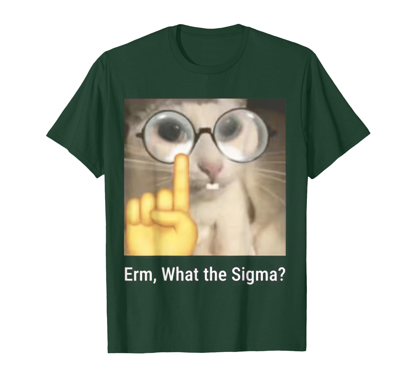 Erm, What the Sigma? Cat meme T-Shirt