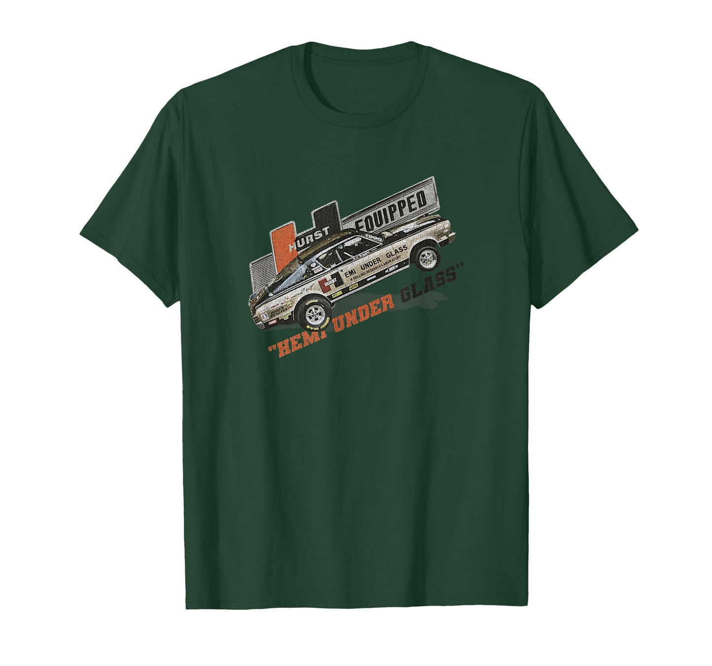 Vintage Retro Car Classic Hurst Performance Drag Race T-Shirt