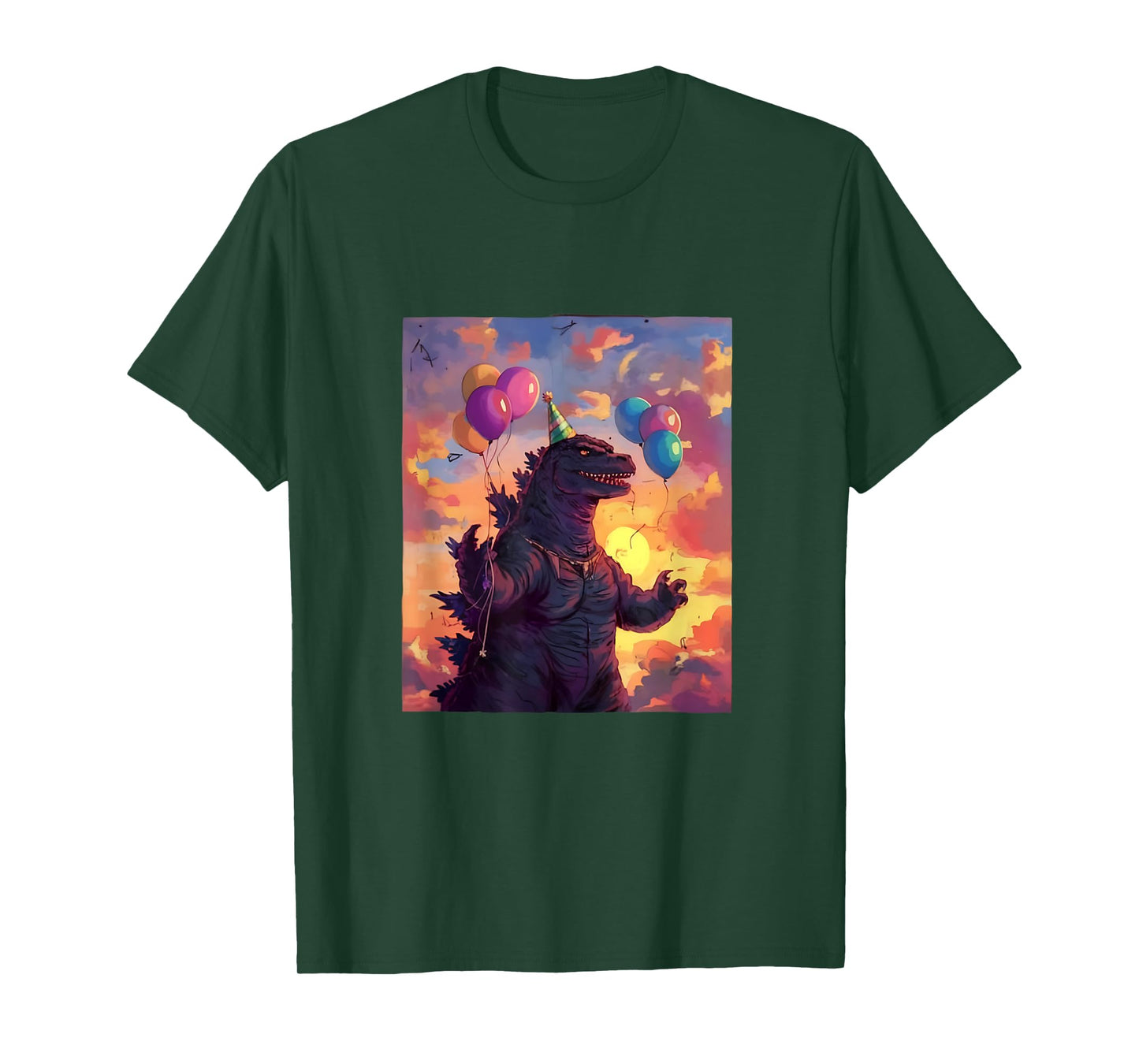 Kaiju Birthday Party Japan Monster Movie Bday Japanese T-Shirt