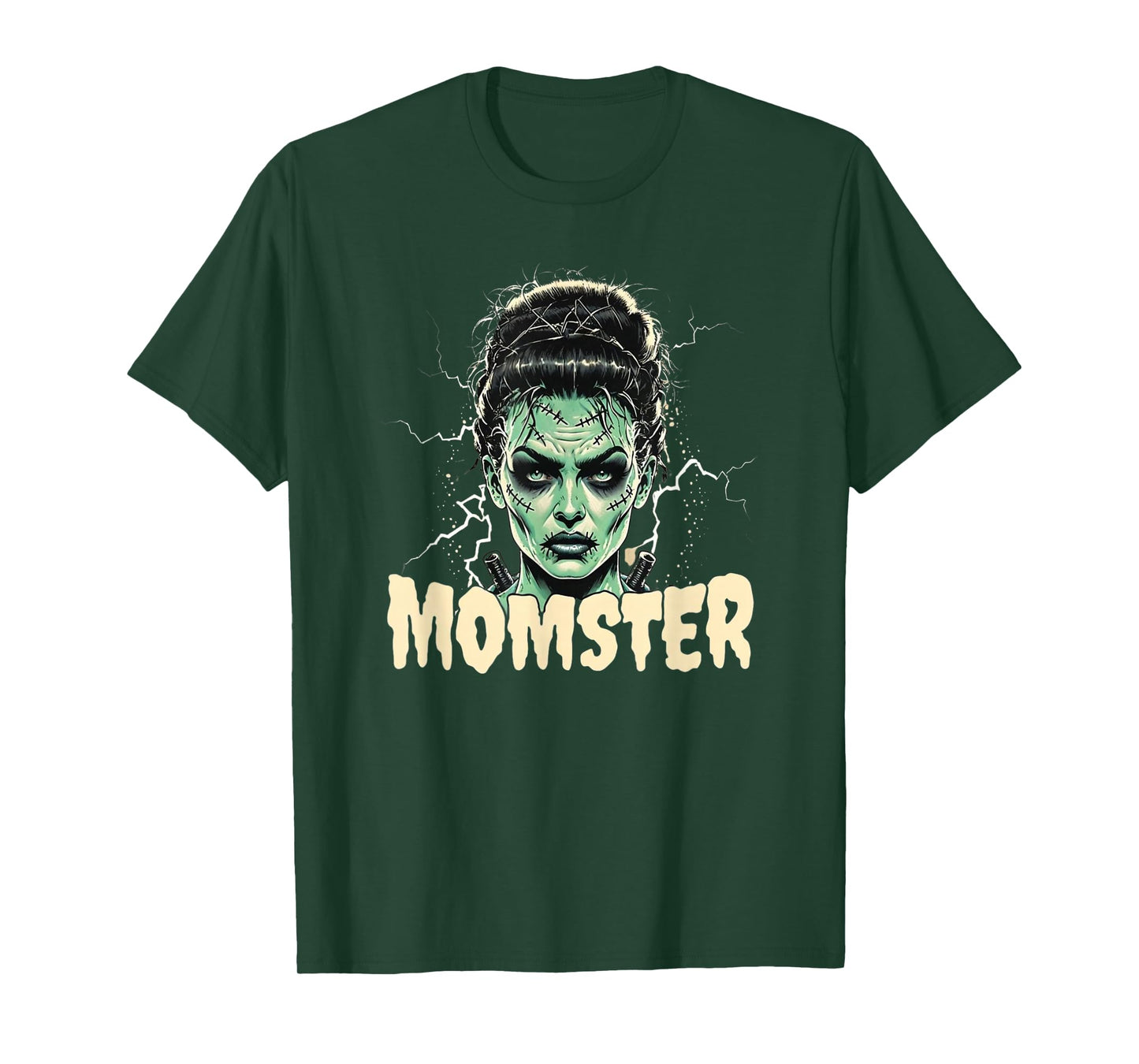 Momster Funny Halloween Frankenmom T-Shirt