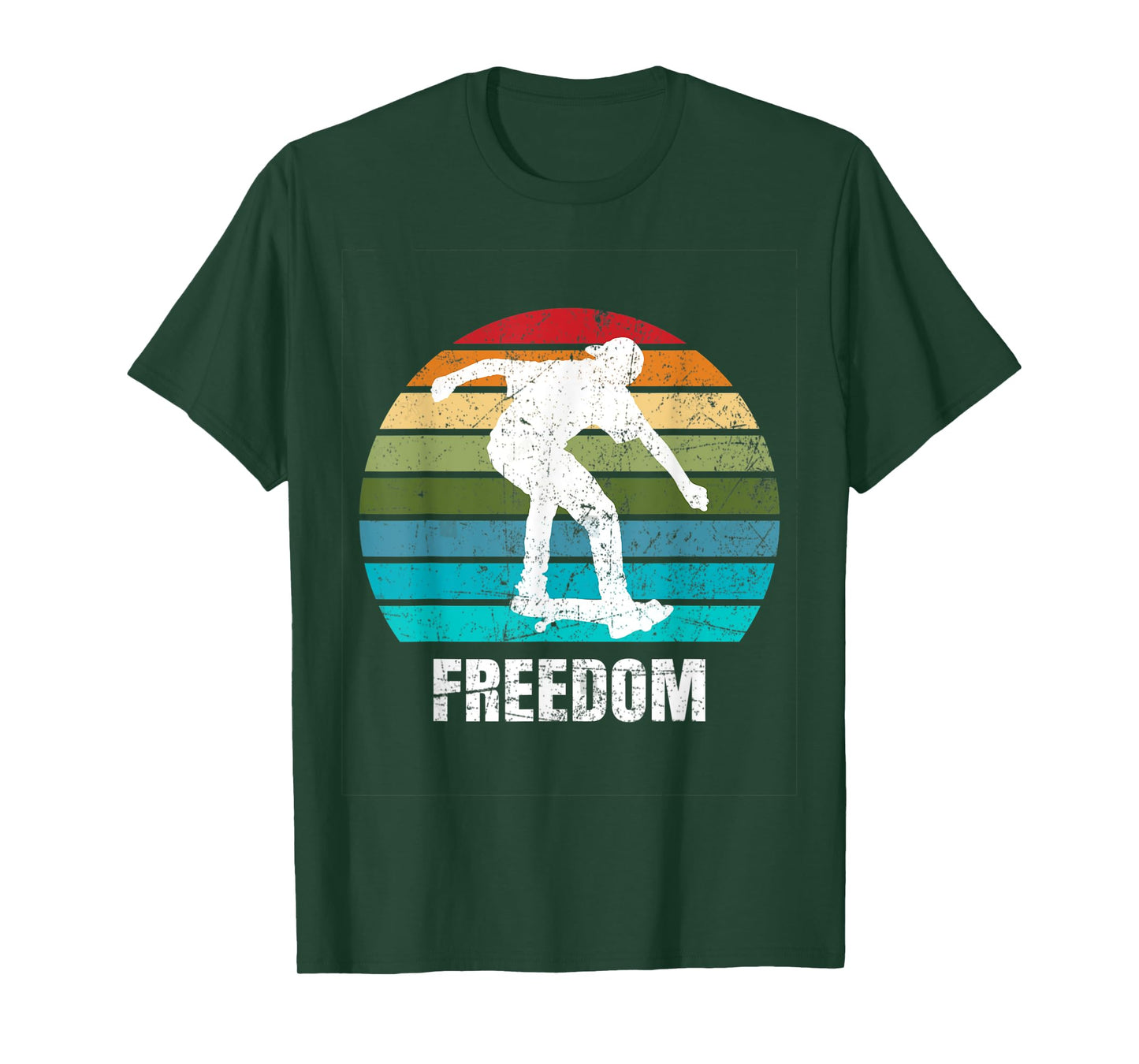Skateboard means freedom t-shirt