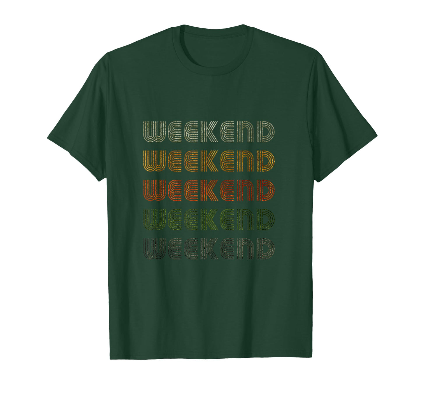 Love Heart Weekend Tee Grunge Vintage Style Black Weekend T-Shirt