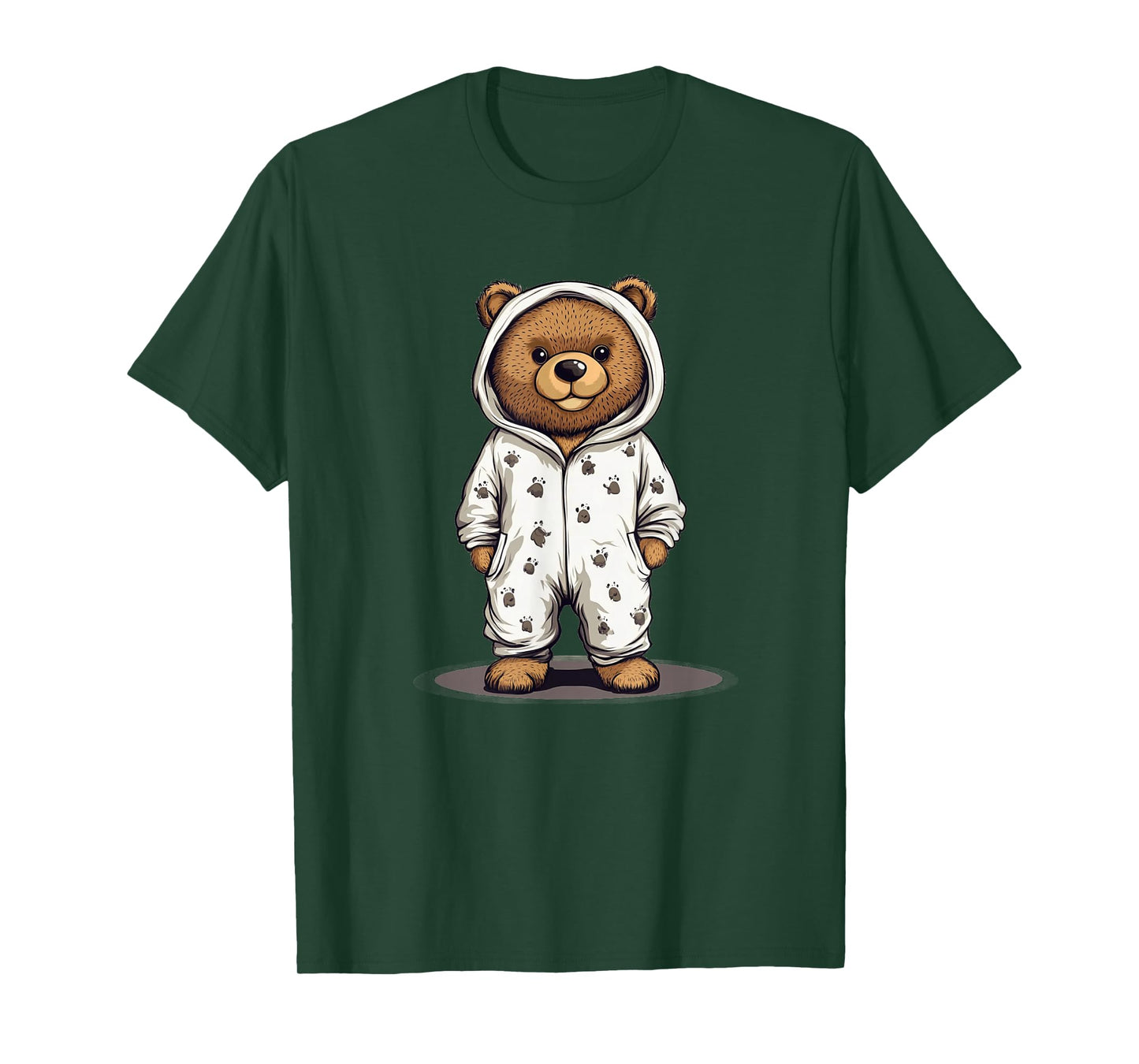 Cute Pajama Bear Outfit for Pajamas and Teddy Bear Lovers T-Shirt
