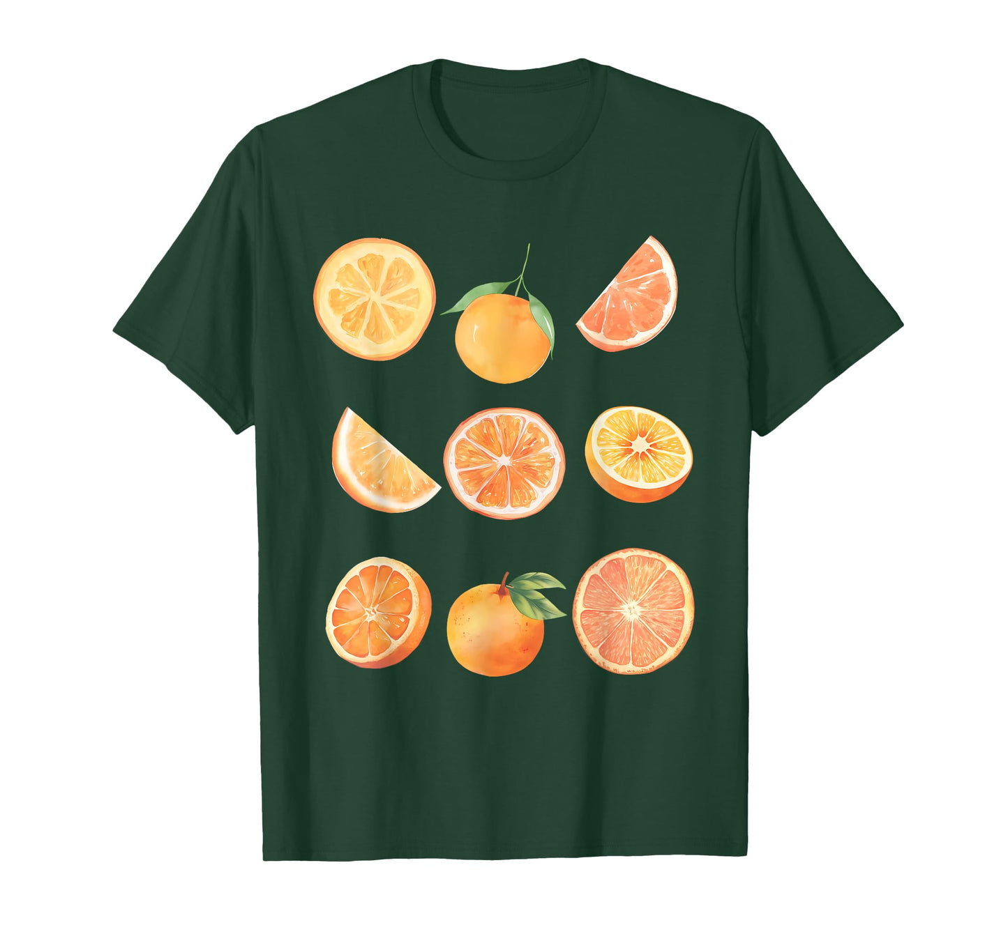 Vintage Graphic Fruit Orange Aesthetic Boho Juicy Men Women T-Shirt