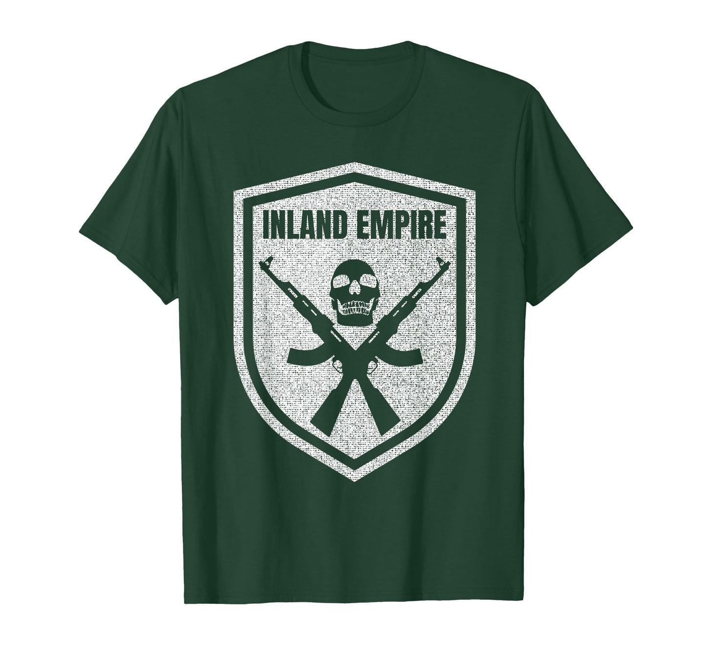 Inland Empire California Skull AK-47 T-Shirt
