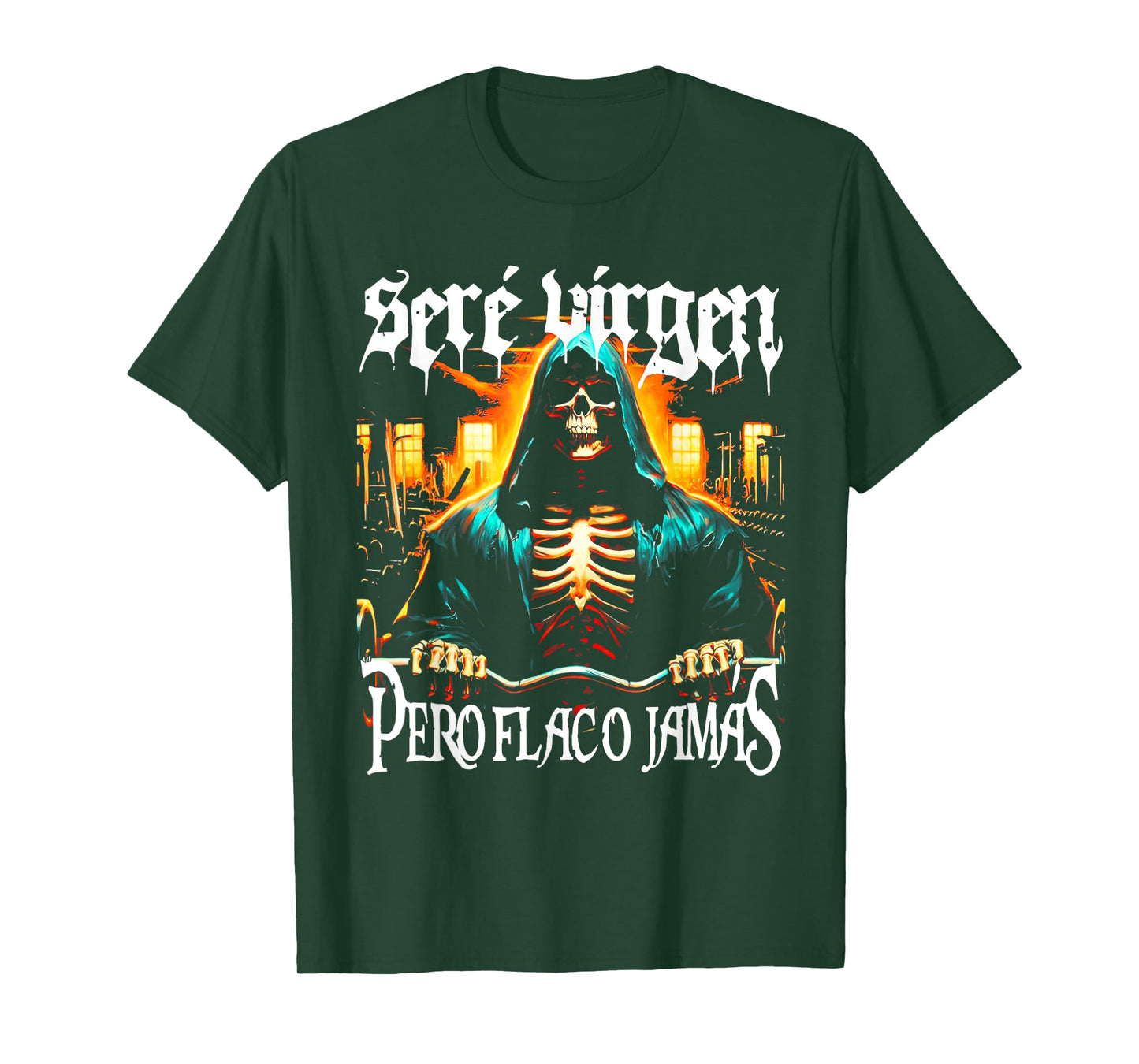 Calacas Chidas Gym Con Frases Sarcasticas Funny Saying T-Shirt