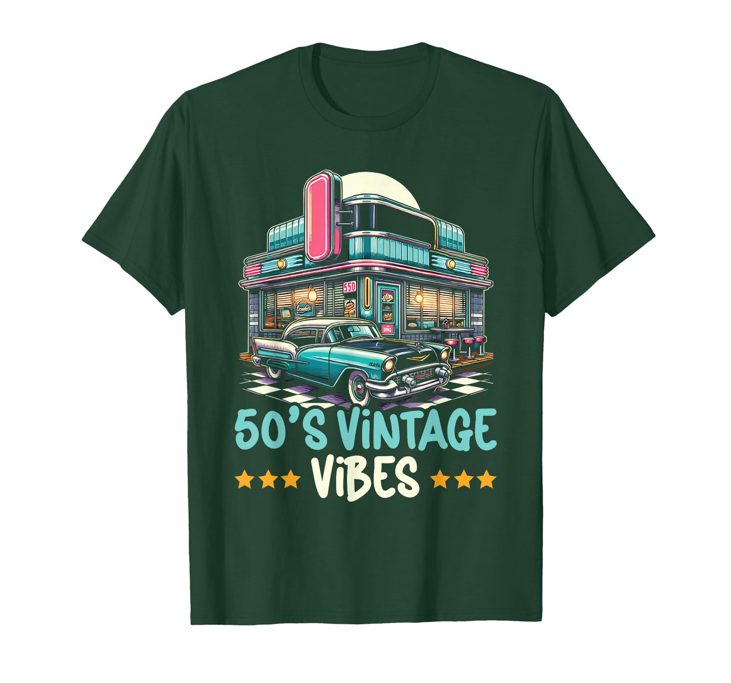 From The 50s Music 50's 1950 Party Fifties 50's T-Shirt