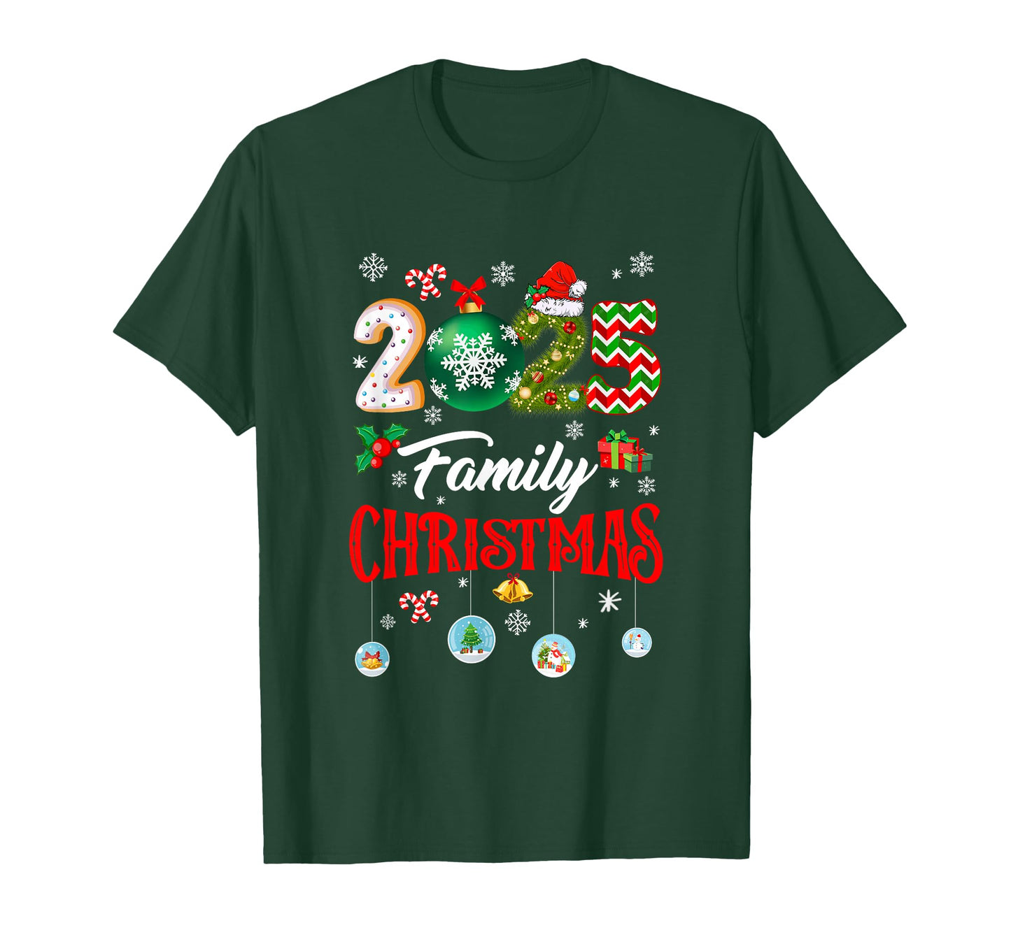 Family Christmas 2025 Matching Family Christmas Xmas Squad T-Shirt
