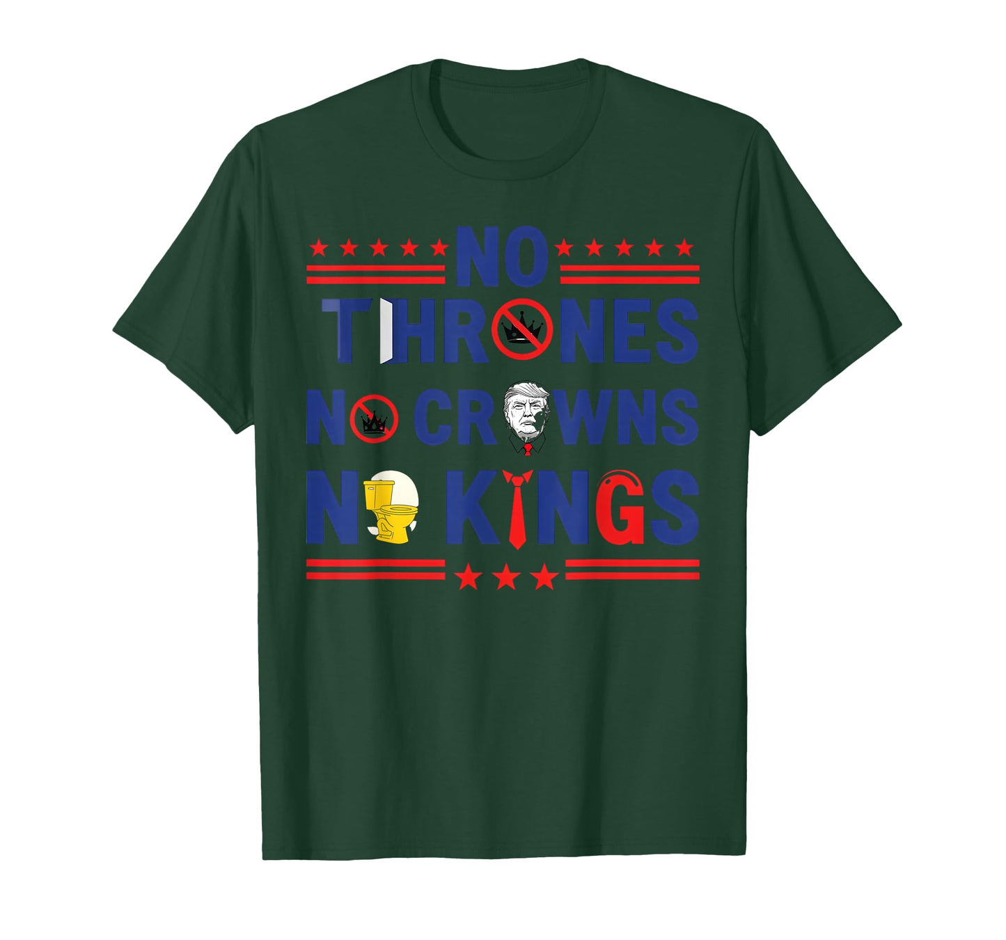 No Thrones No Crowns No Kings T-Shirt T-Shirt