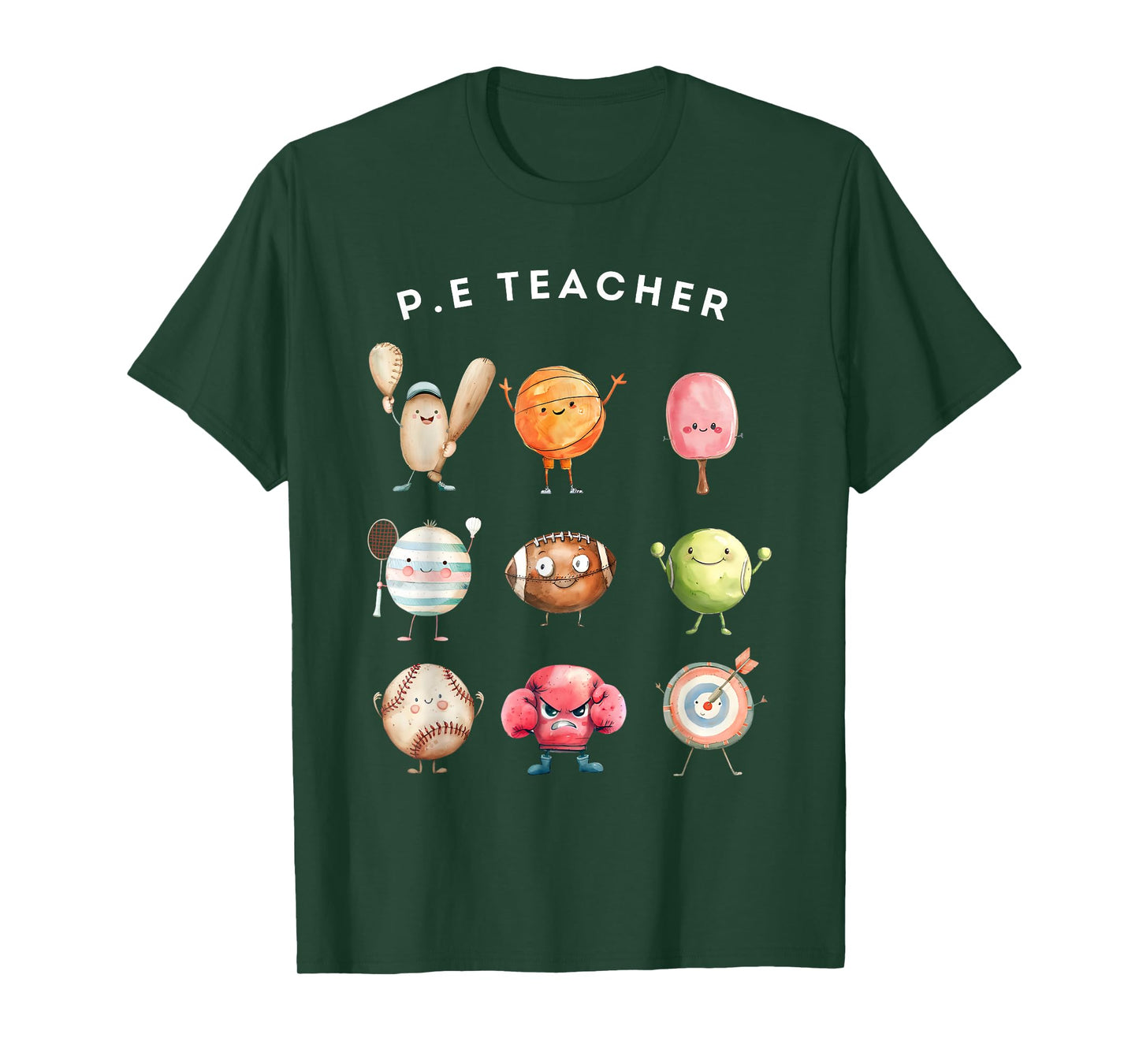 Physical Education Teacher PE Teacher Specials Back School Men Women T-Shirt