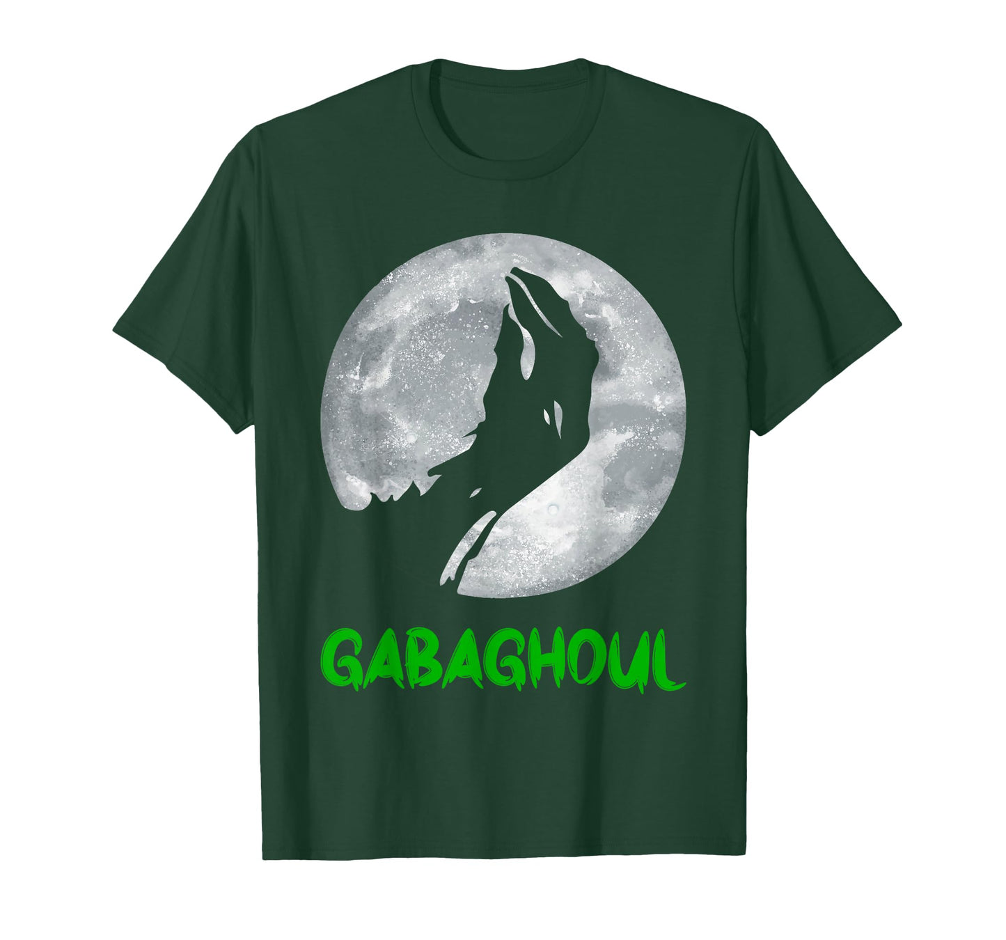 Gabaghoul Funny Hand Moon Bigfoot Santa Christmas Tree Light T-Shirt