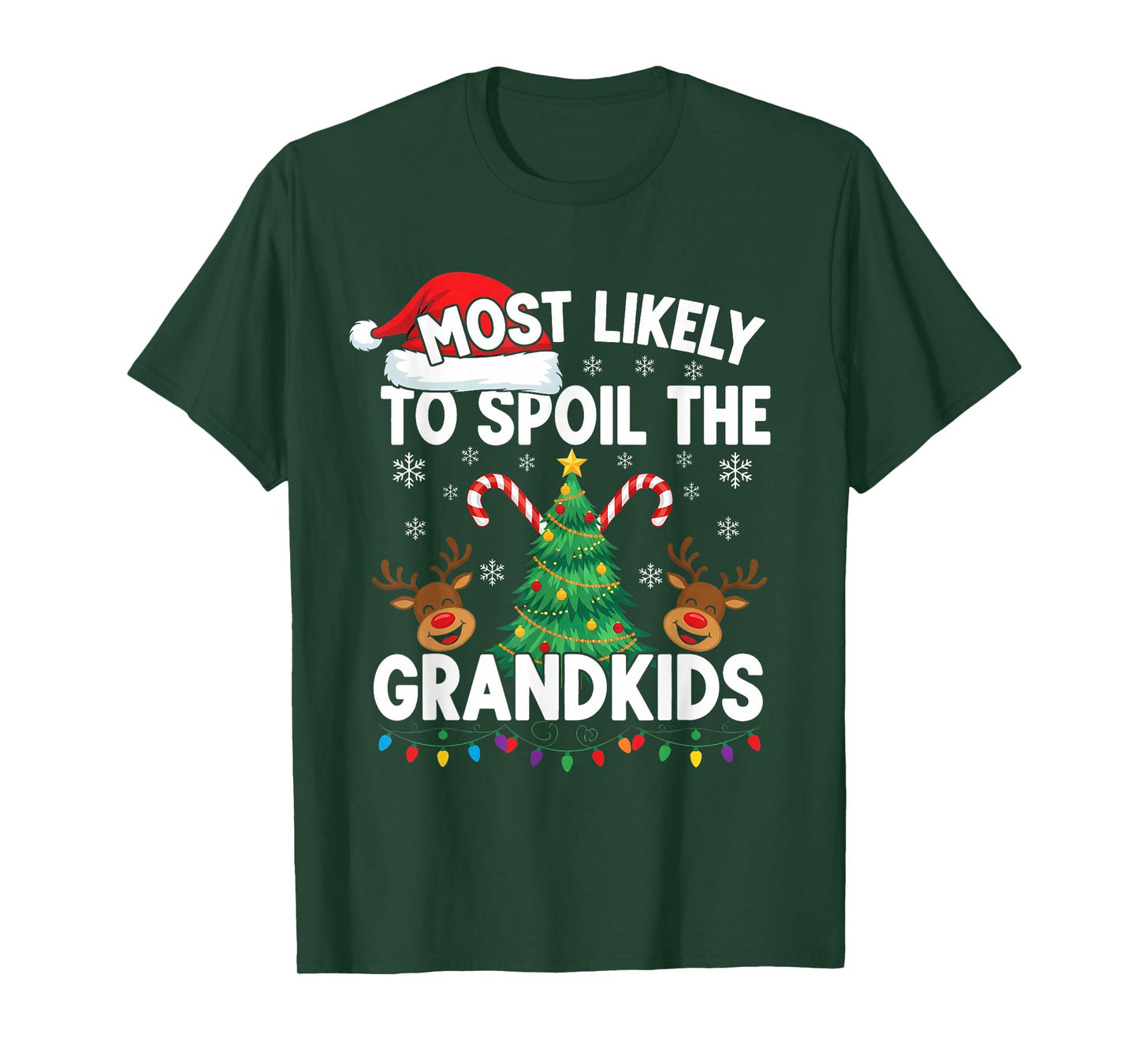 Christmas Party Most Likely to Spoil The Grandkids Men T-Shirt