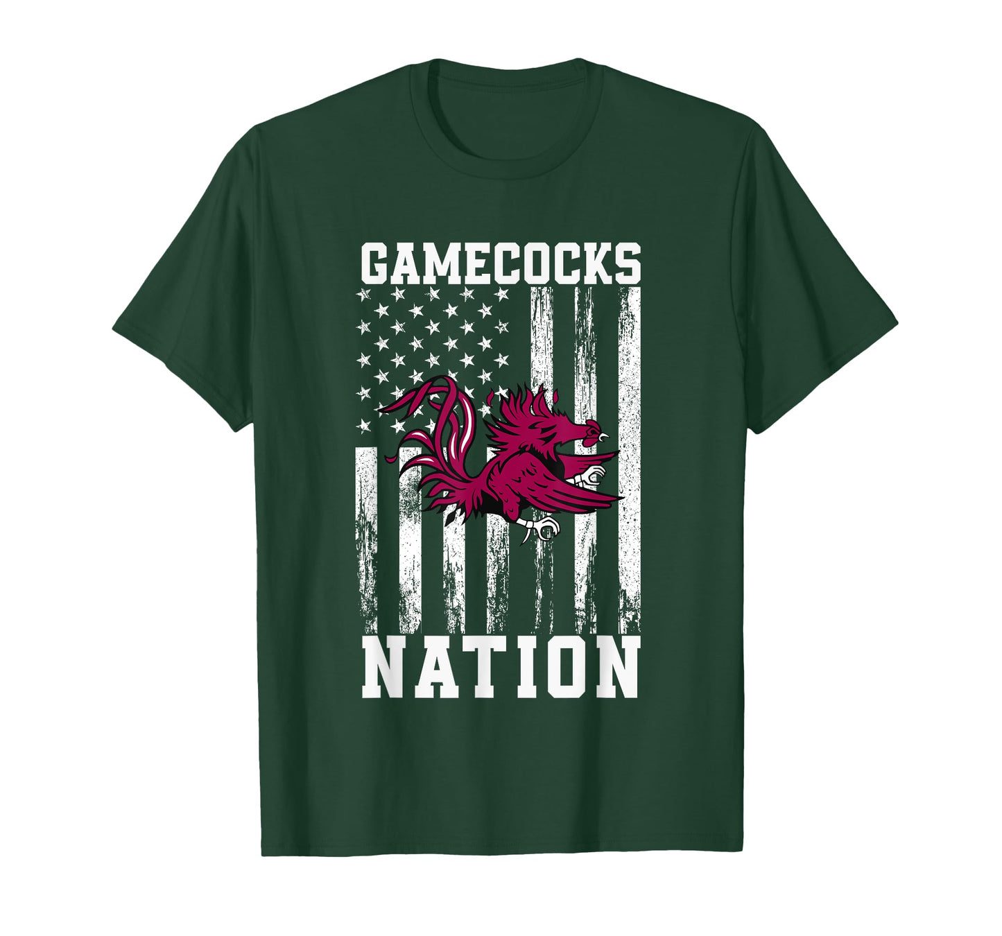 New Brockton Gamecocks Logo Nation HS T-Shirt