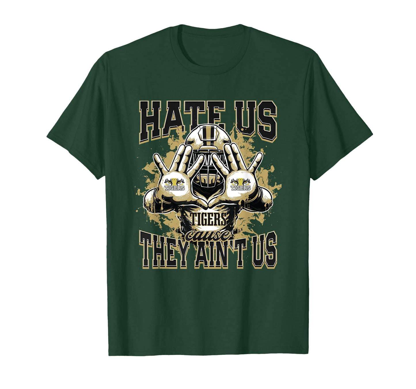 Fayette County Tigers Logo Hate Us Cause They Ain't HS T-Shirt