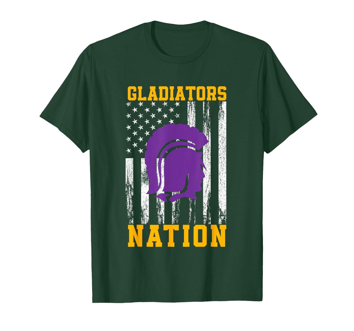 Fowlerville Gladiators Logo Nation HS T-Shirt