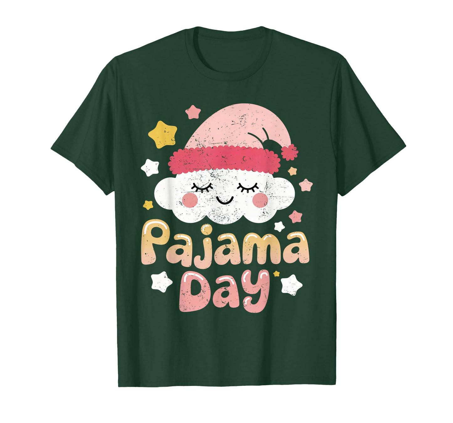 Pajama Day School Spirit Week Fun Cloud Teacher Student Cute T-Shirt