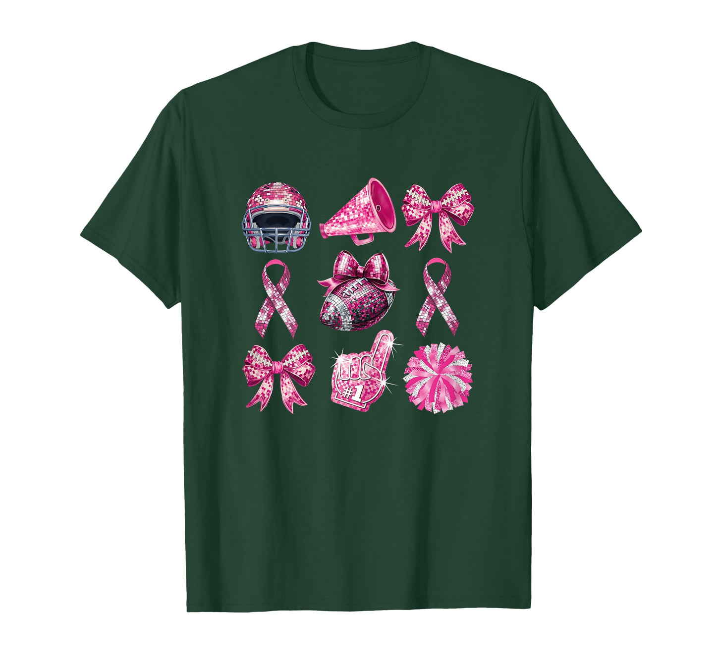 Funny Pink Out Tackle Breast Cancer Awareness For Mothers T-Shirt