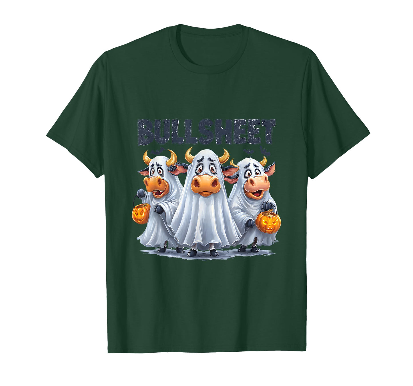 Amazing Spooky Creepy Halloween bullsheet T-Shirt