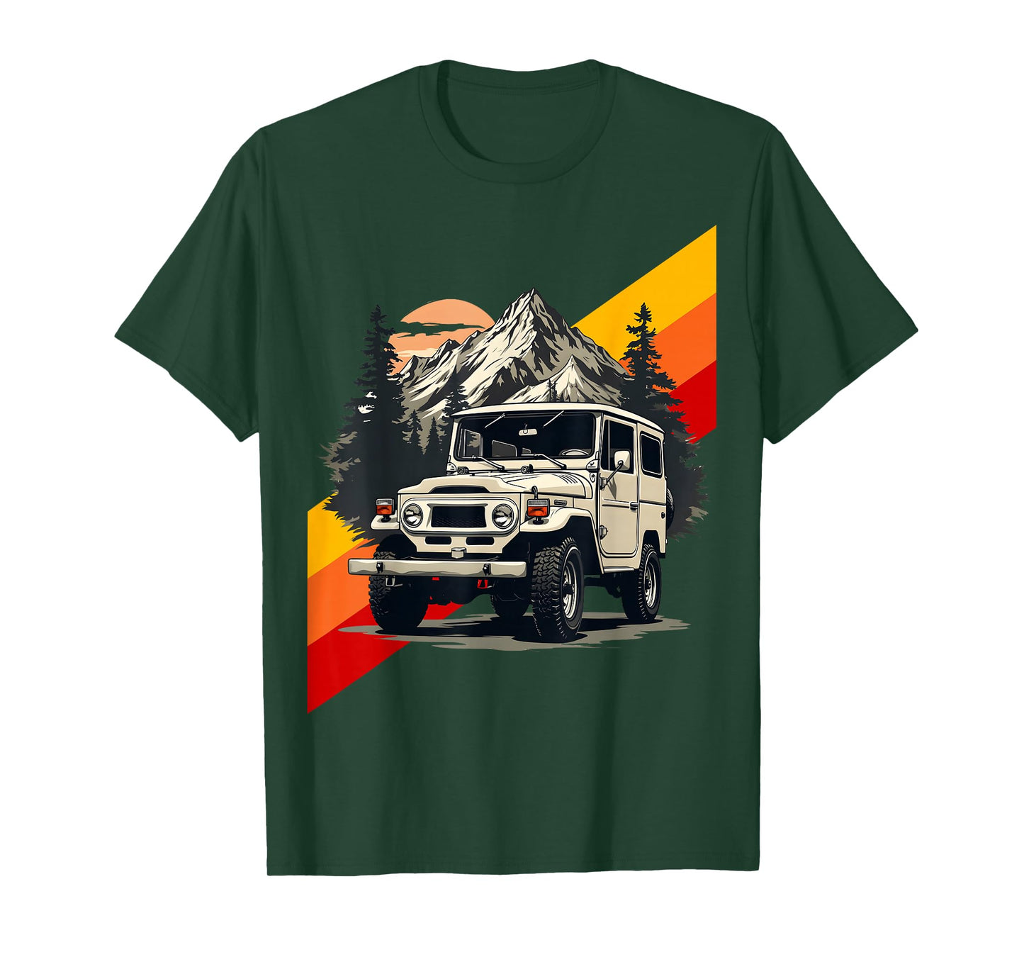 Cruiser 40 Series Mountain Offroad 4 Wheel Drive 4wd FJ T-Shirt