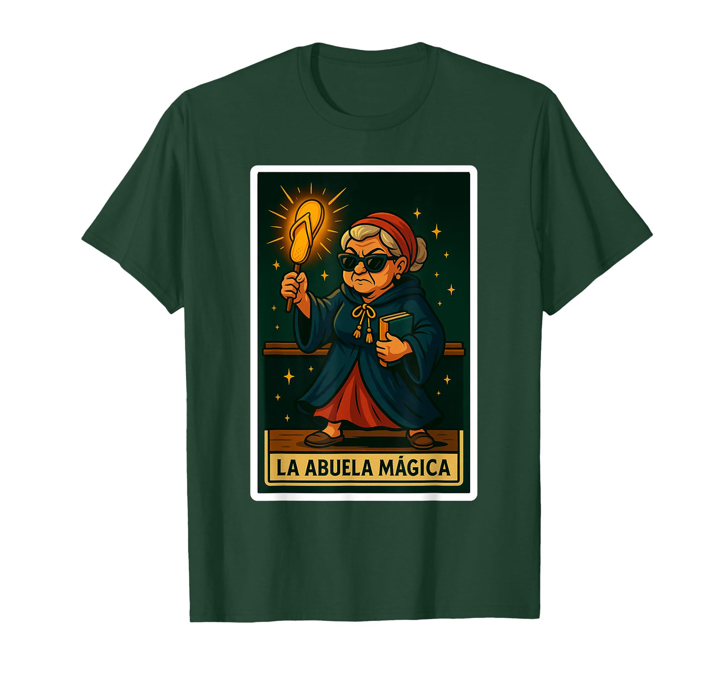 Funny Spanish-Mexican Bingo Gifts - La Abuela Magica T-Shirt