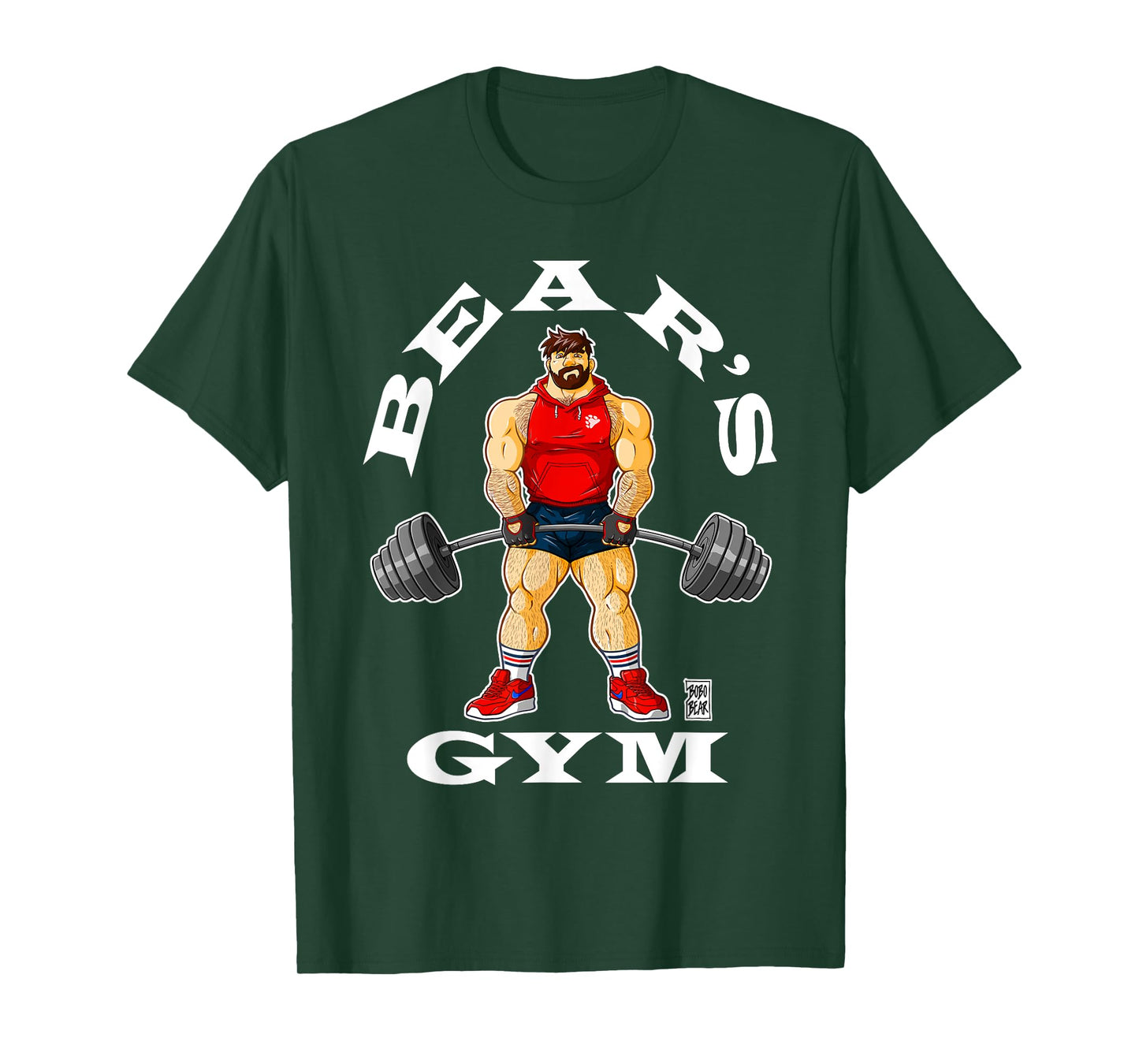 Adam Likes Bears Gym T-Shirt