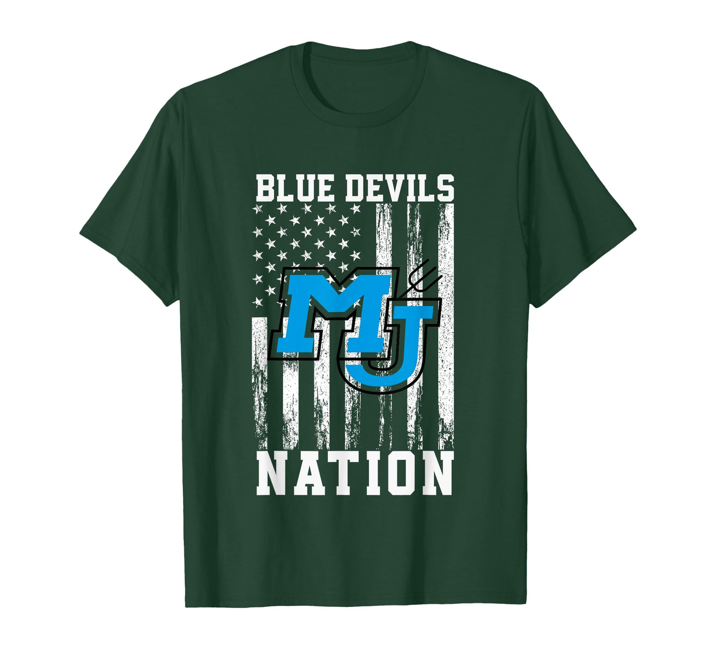 Mortimer Jordan Blue Devils Logo Nation HS T-Shirt