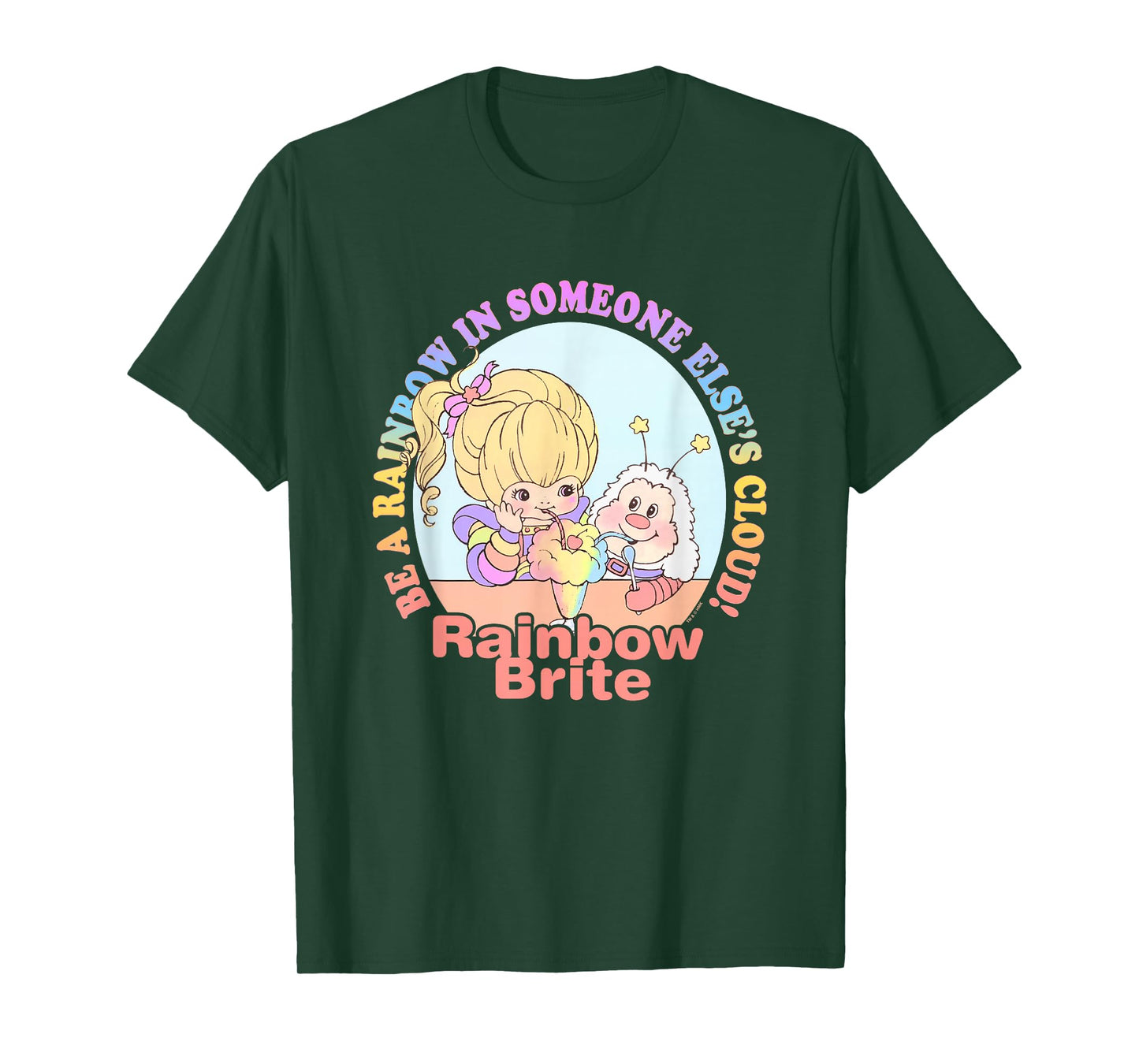 Rainbow Brite Be A Rainbow In Someone Else's Cloud! Logo T-Shirt