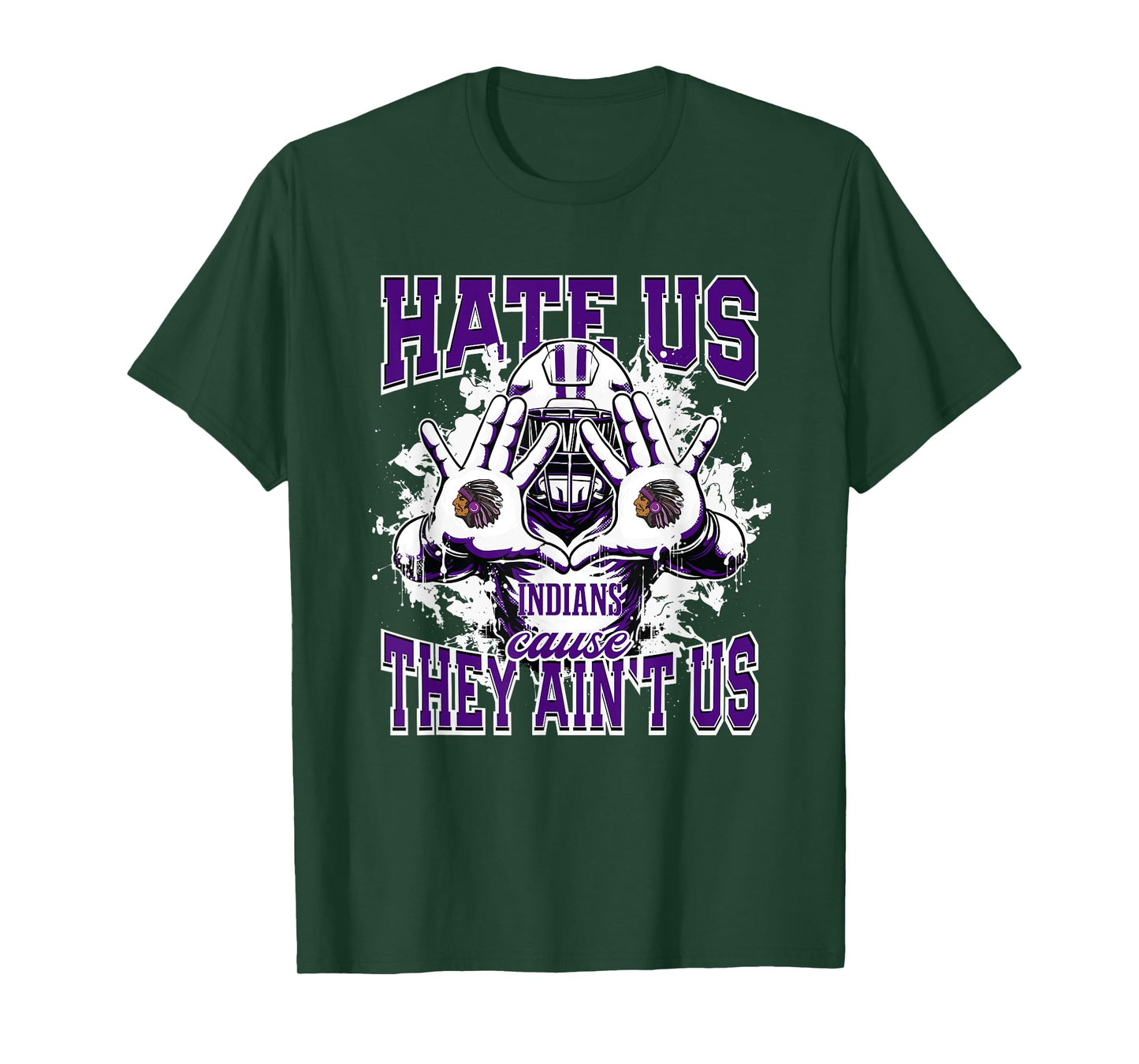 Mascoutah Indians Logo Hate Us Cause They Ain't HS T-Shirt