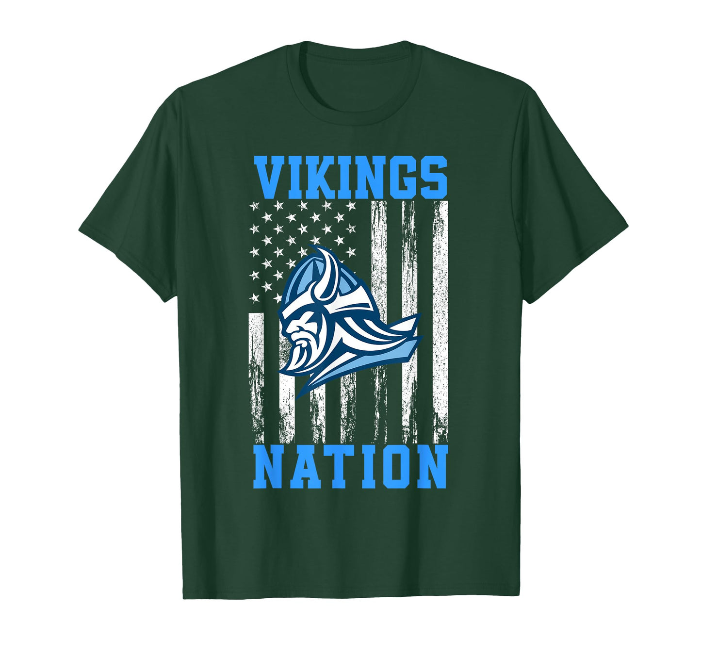 Pleasant Valley Vikings Logo Nation HS T-Shirt