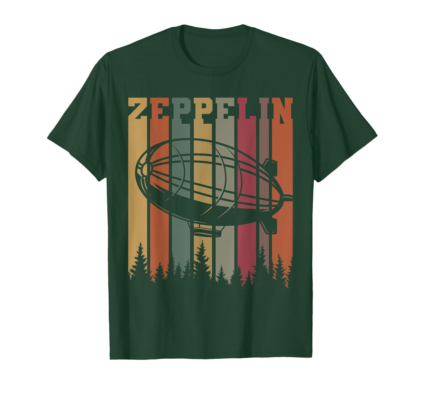 Vintage Zeppelin 80s Dirigible Retro Airship Mens & Womens T-Shirt