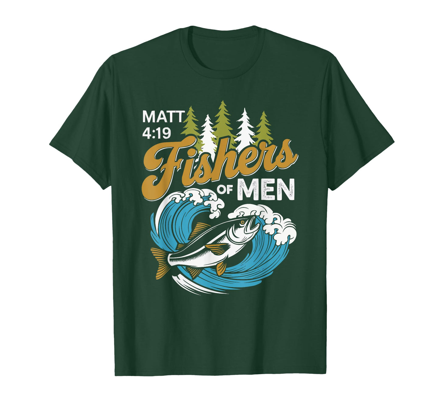 Fishing Jesus Christ Religion Christian Fisher Christianity T-Shirt