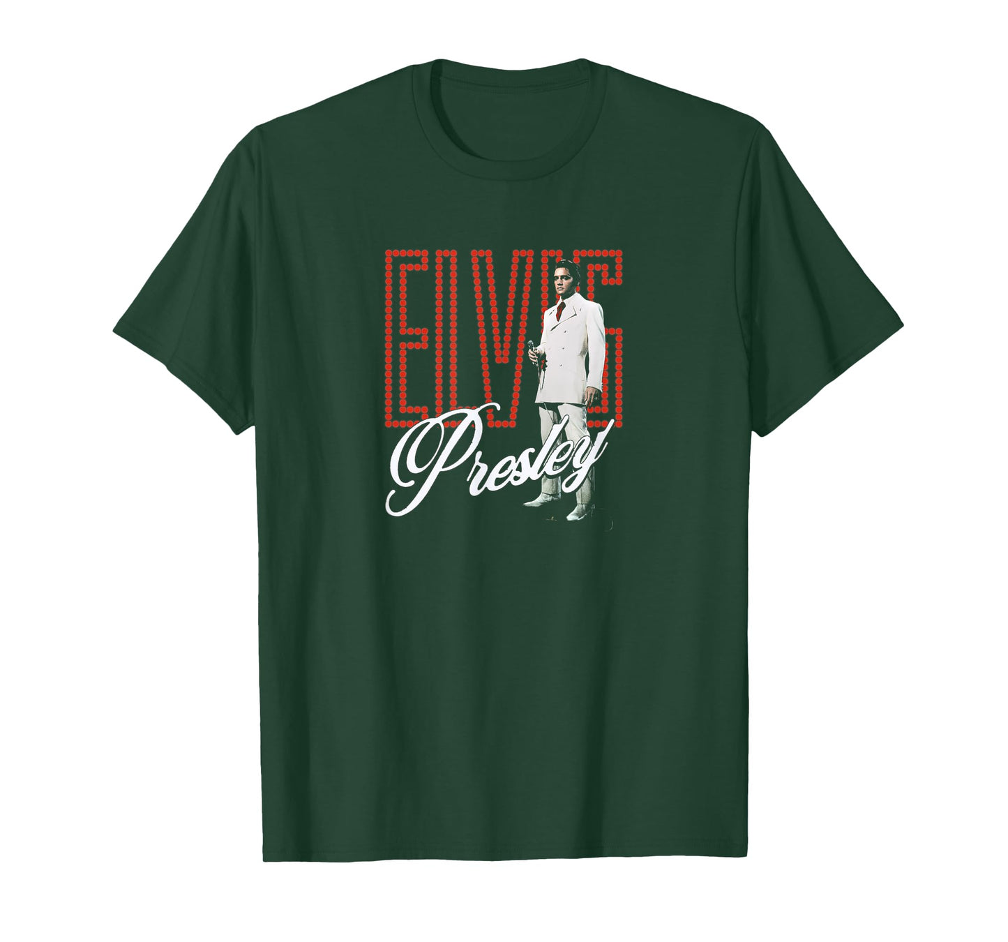 Elvis Presley Retro Lights T-Shirt