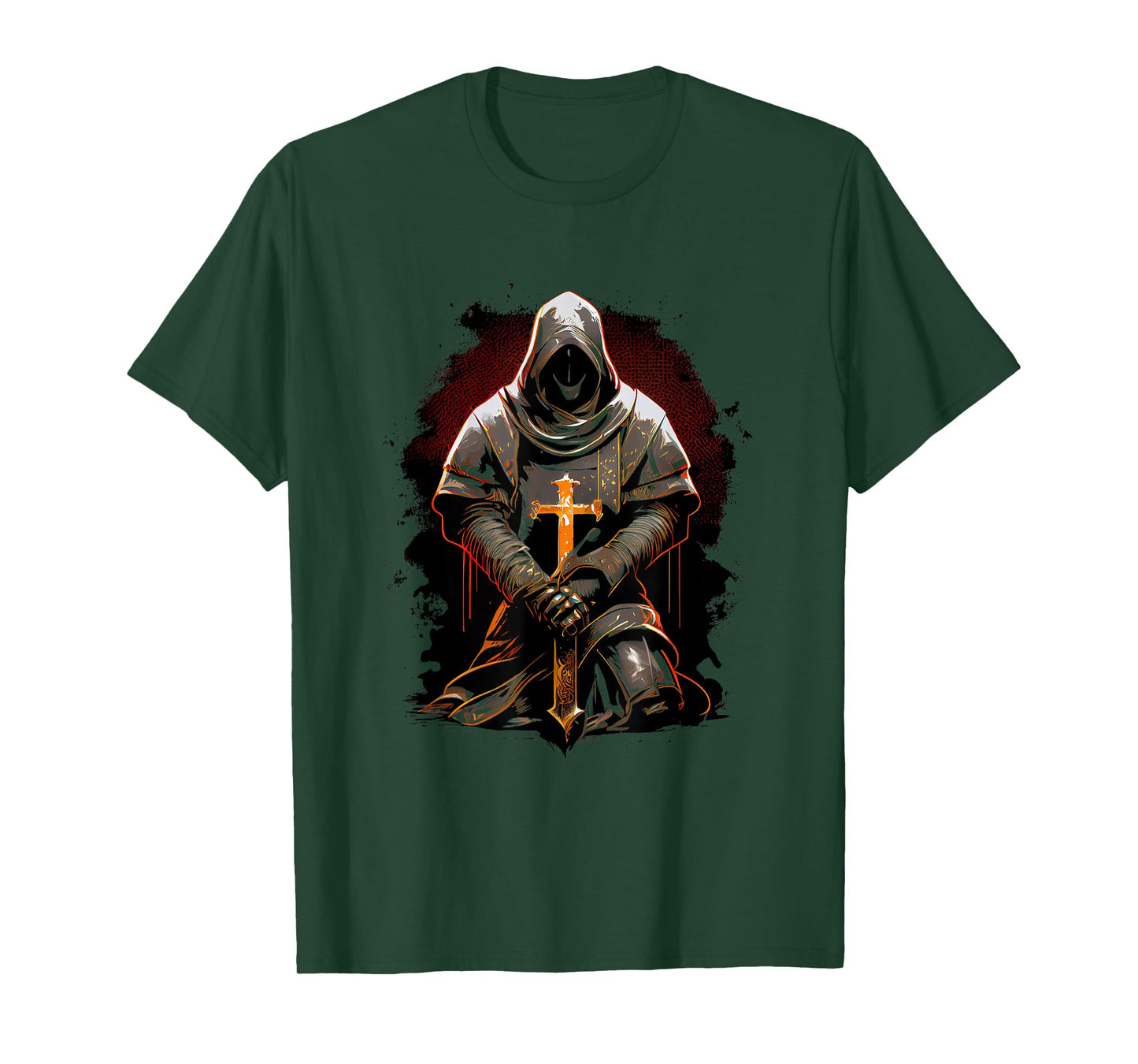 Knight Templar Christian Warrior Of God Crusader Gift T-Shirt