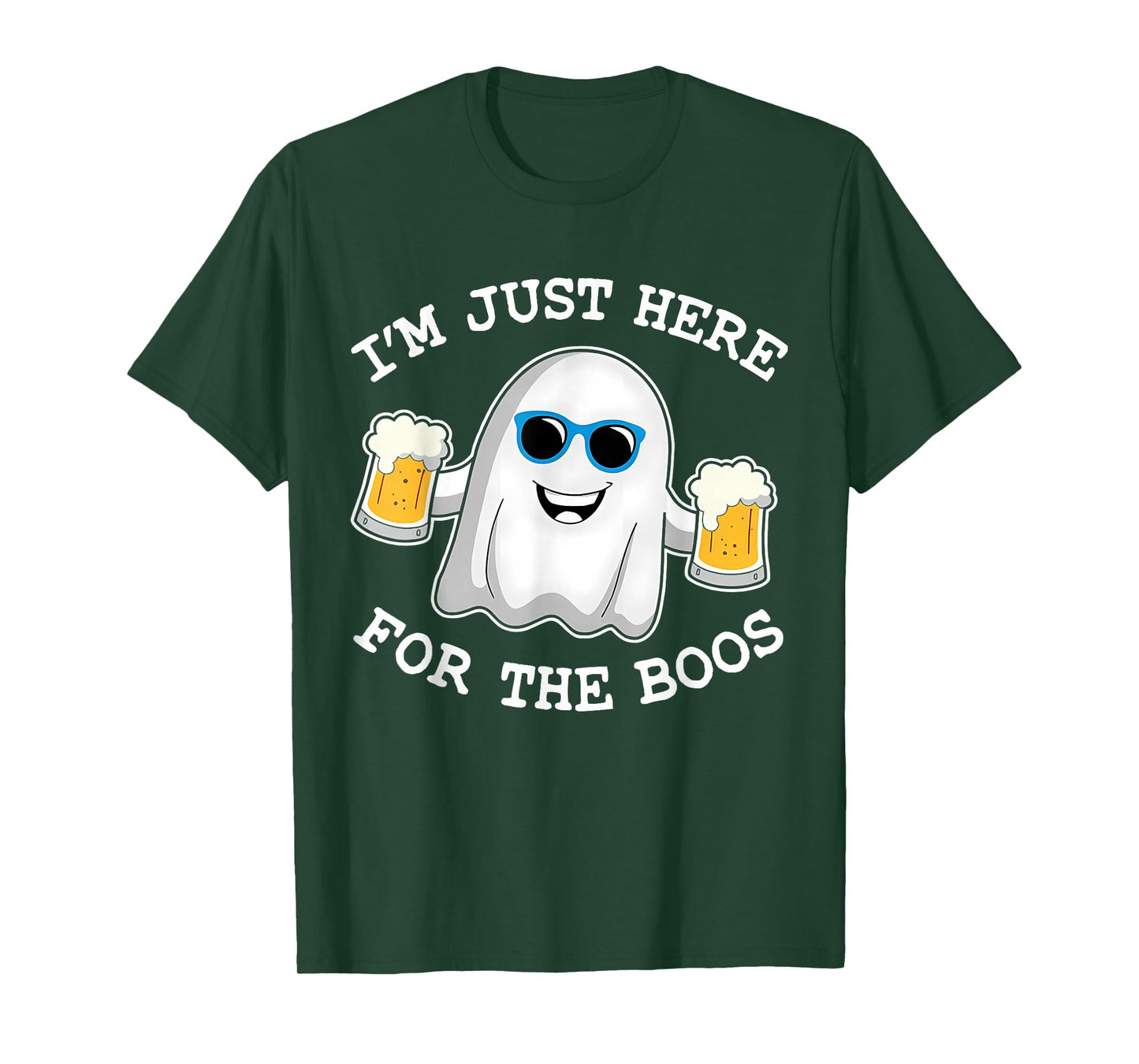 Funny Halloween I'm just here for The boos Costume Gifts T-Shirt