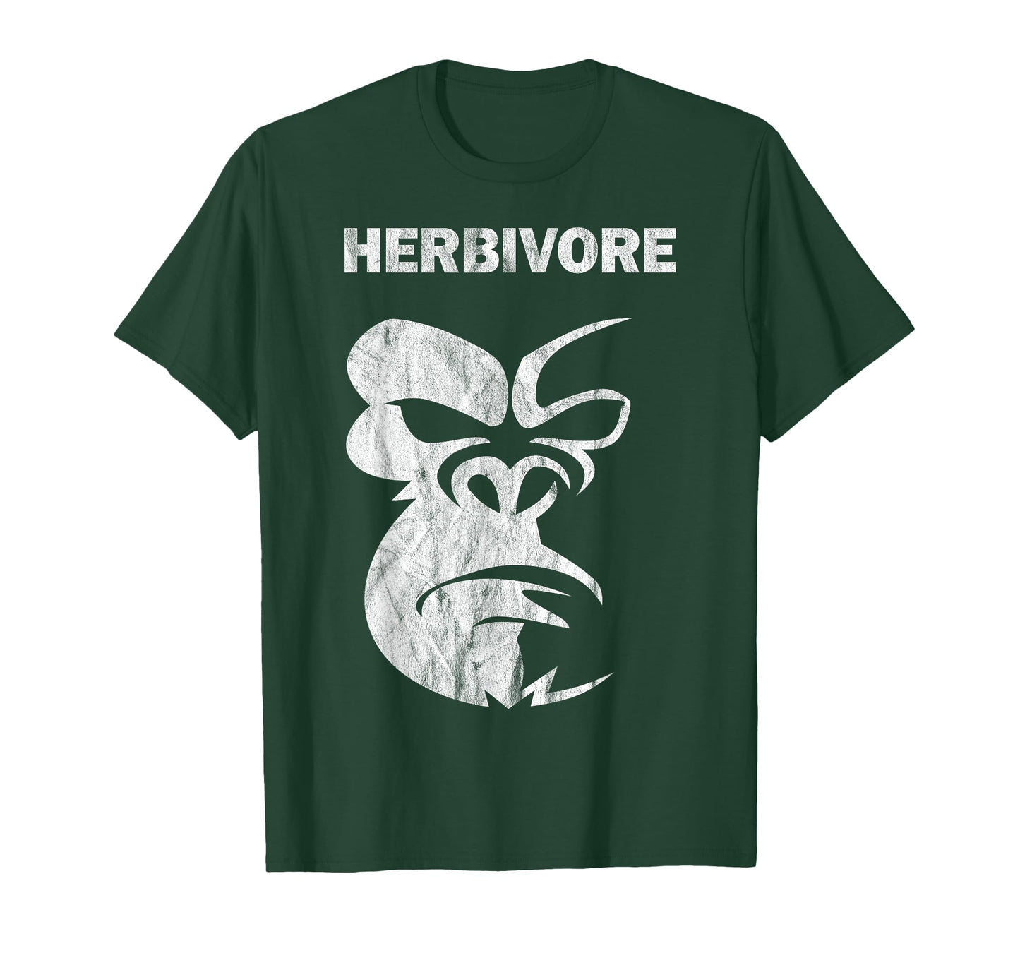 Herbivore Vegetarian Vegan Gorilla Women Men Kids T-Shirt