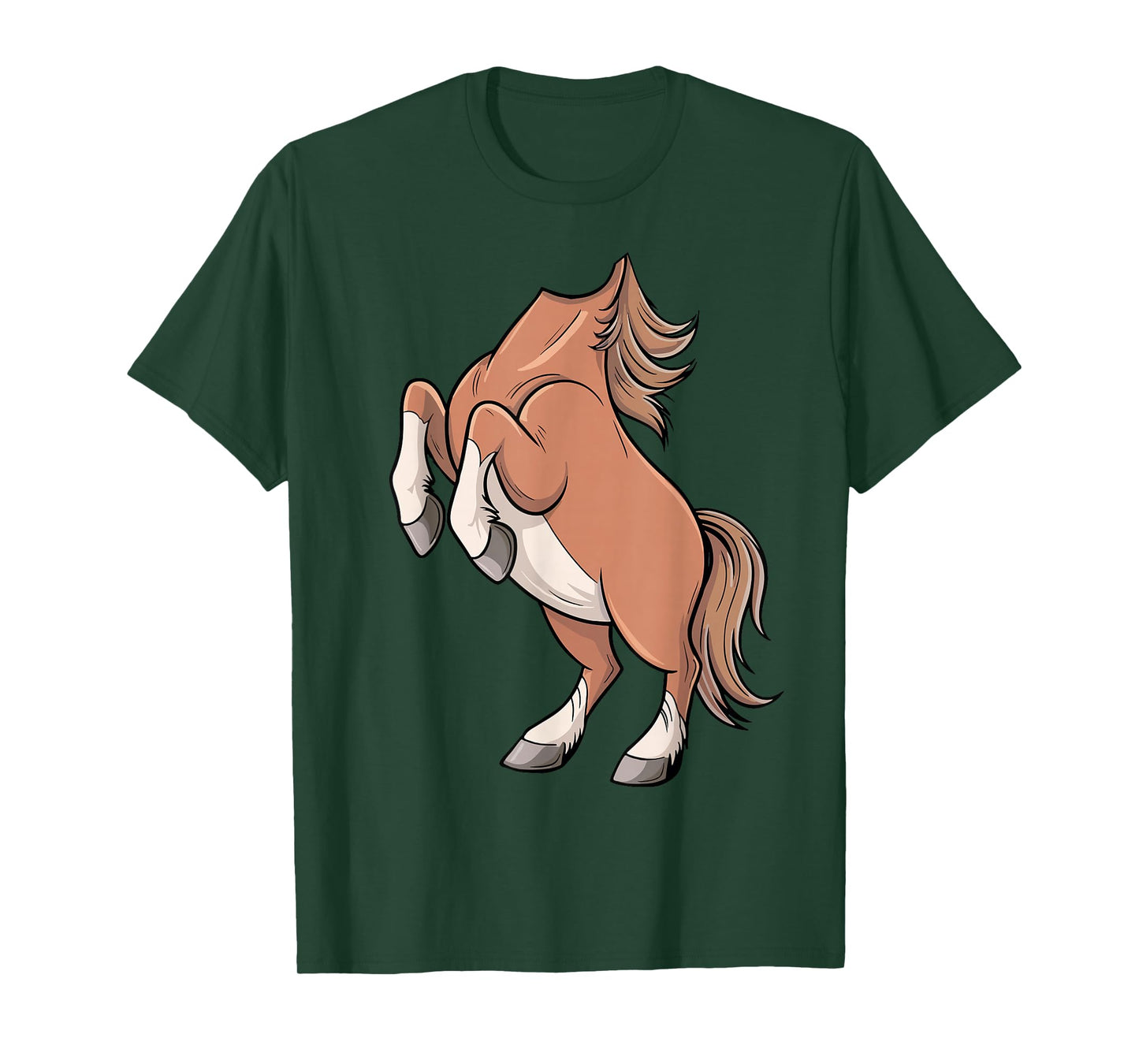 Horse Shirt Adult Kids Men Women Body Horse Costume T-Shirt