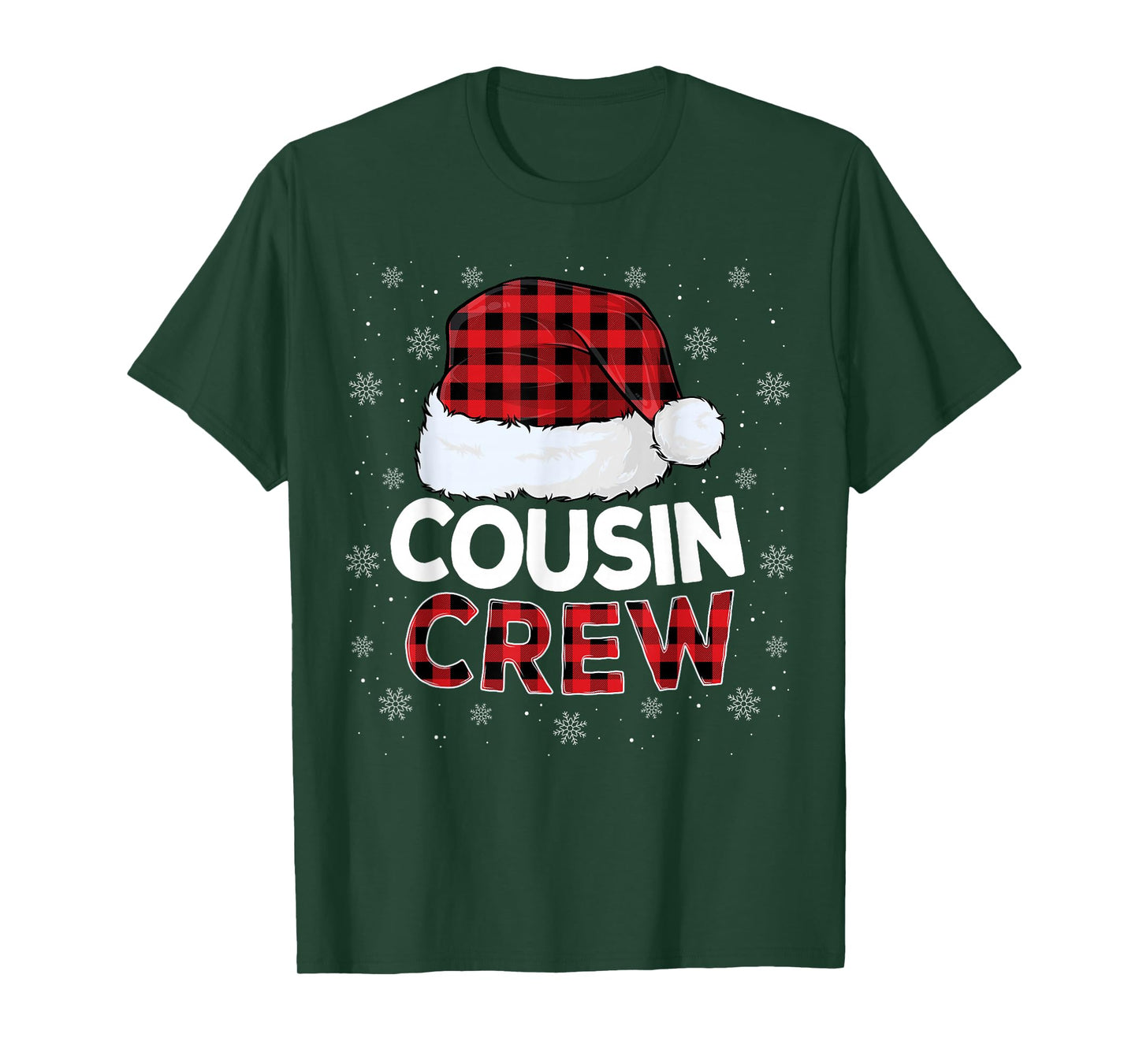Cousin Crew Matching Family Group Christmas Pajamas T-Shirt