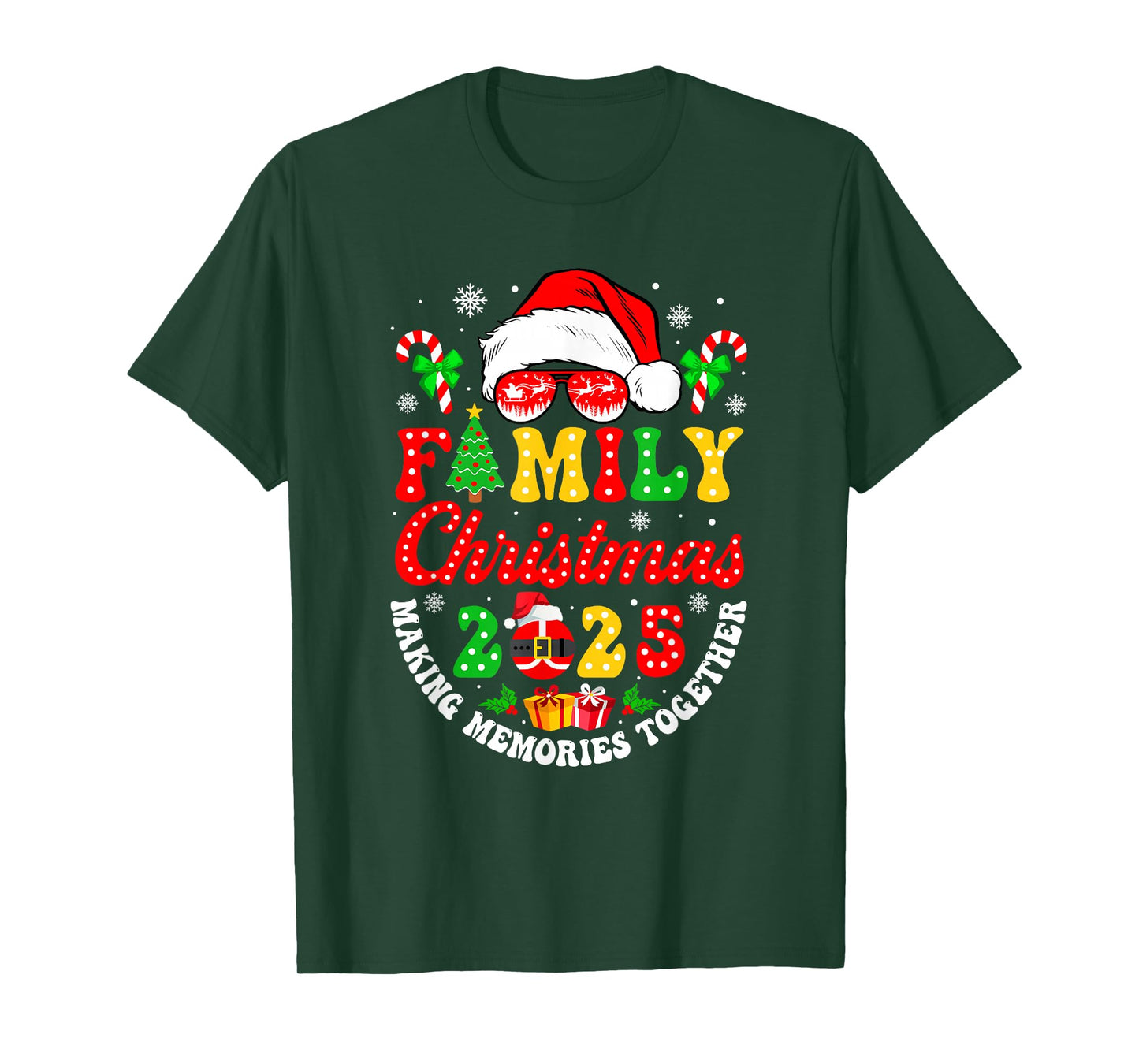 Family Christmas 2025 Christmas Squad Xmas Matching Group T-Shirt