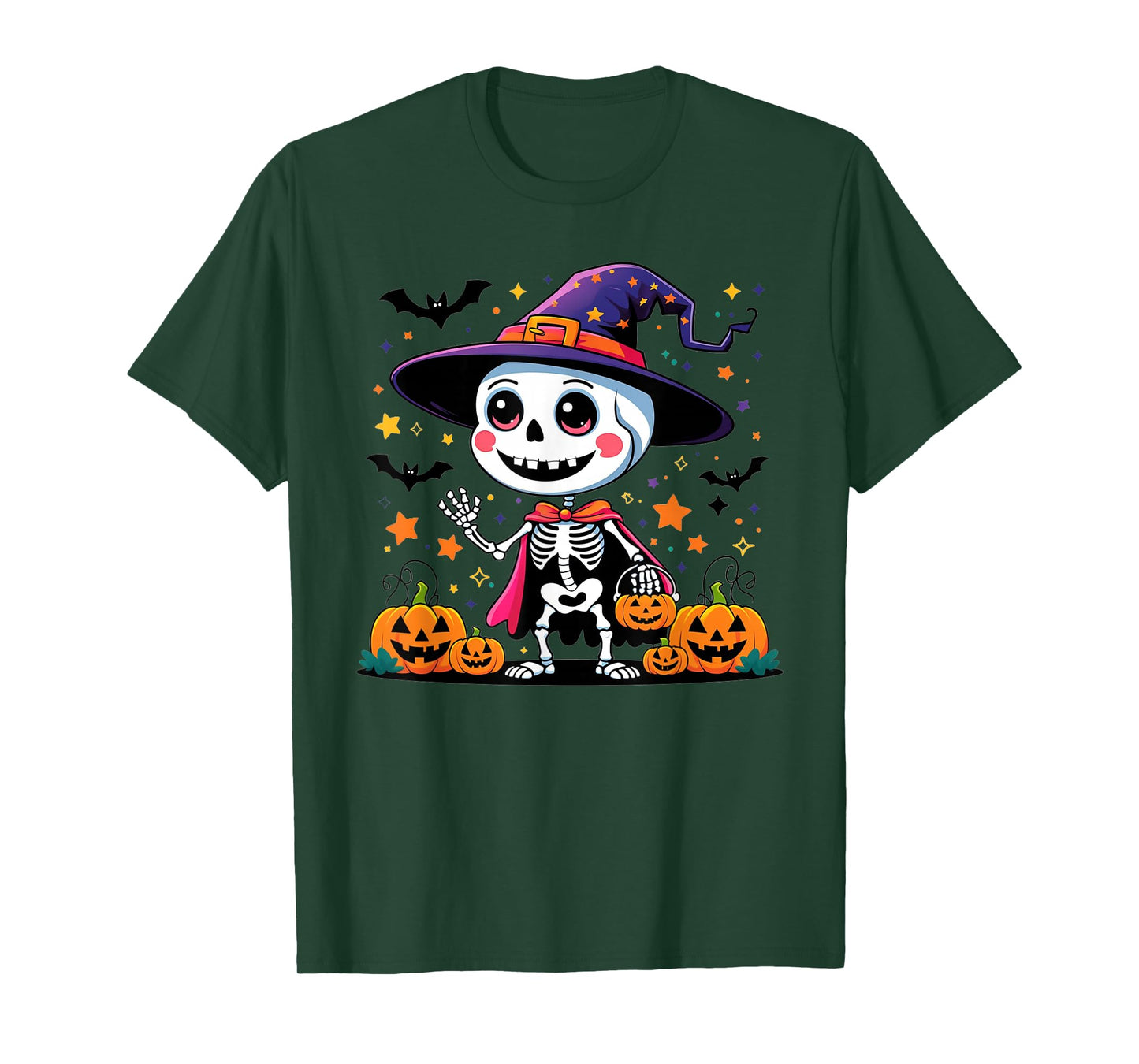 Skeleton Halloween Kids t Shirt Funny Costume Party wear T-Shirt