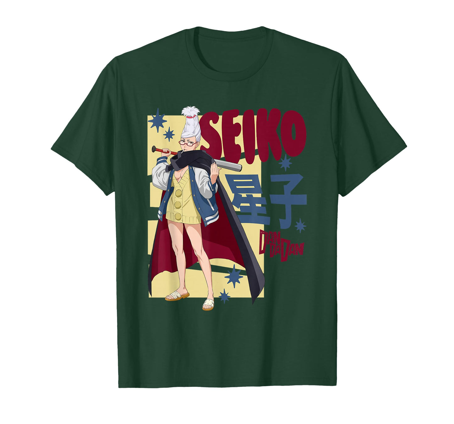 Dan Da Dan Seiko Ayase Alien Yokai Paranormal Anime T-Shirt