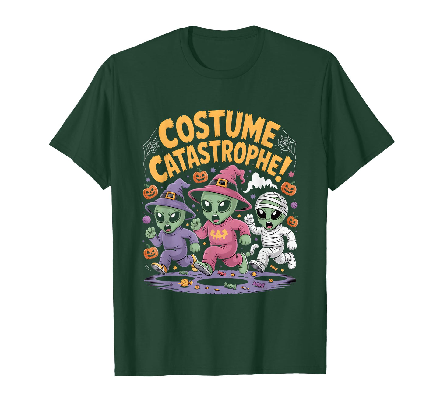 Costume Catastrophe Alien Trick-or-Treaters T-Shirt