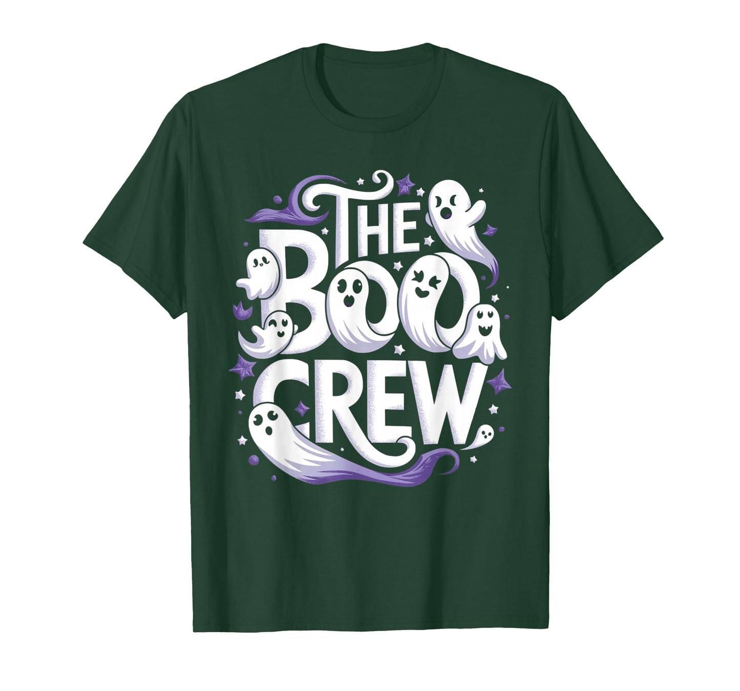 The Boo Crew Halloween Trick Treat Ghost Squad T-Shirt